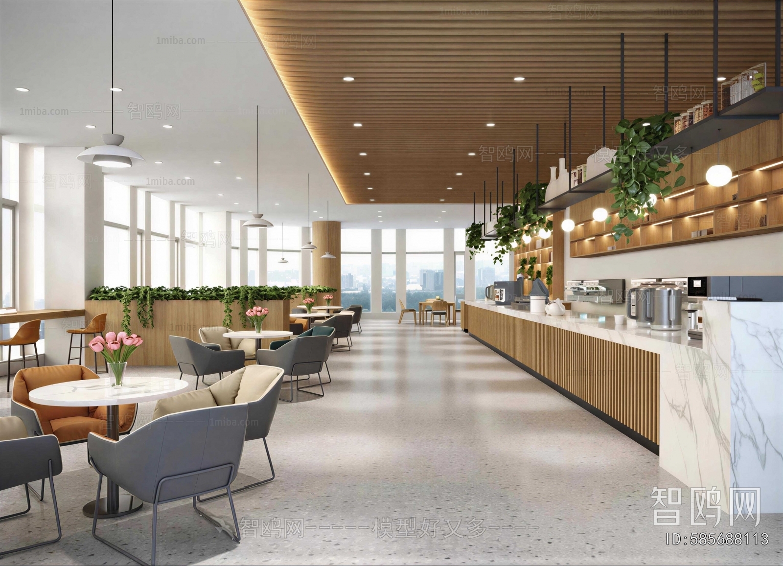 Modern Cafe