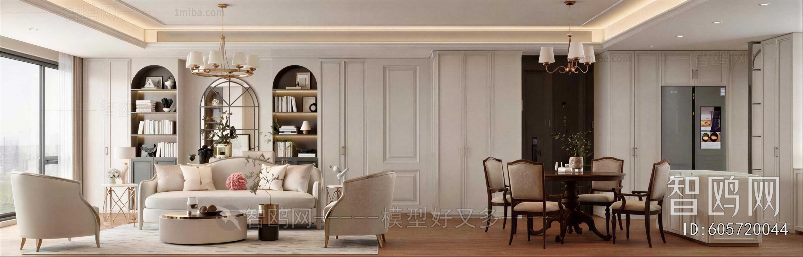 French Style A Living Room