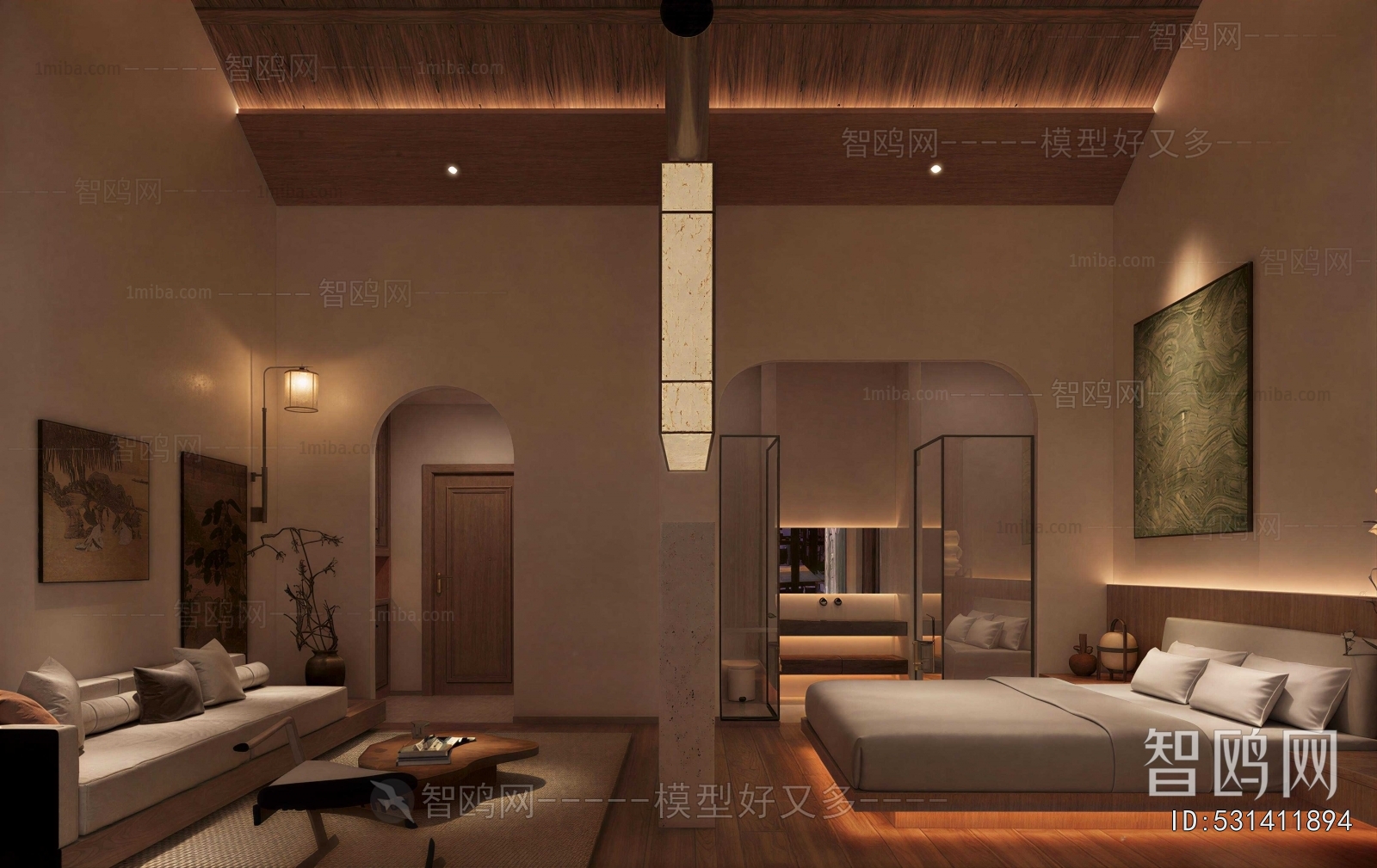 Wabi-sabi Style Residential Hostel