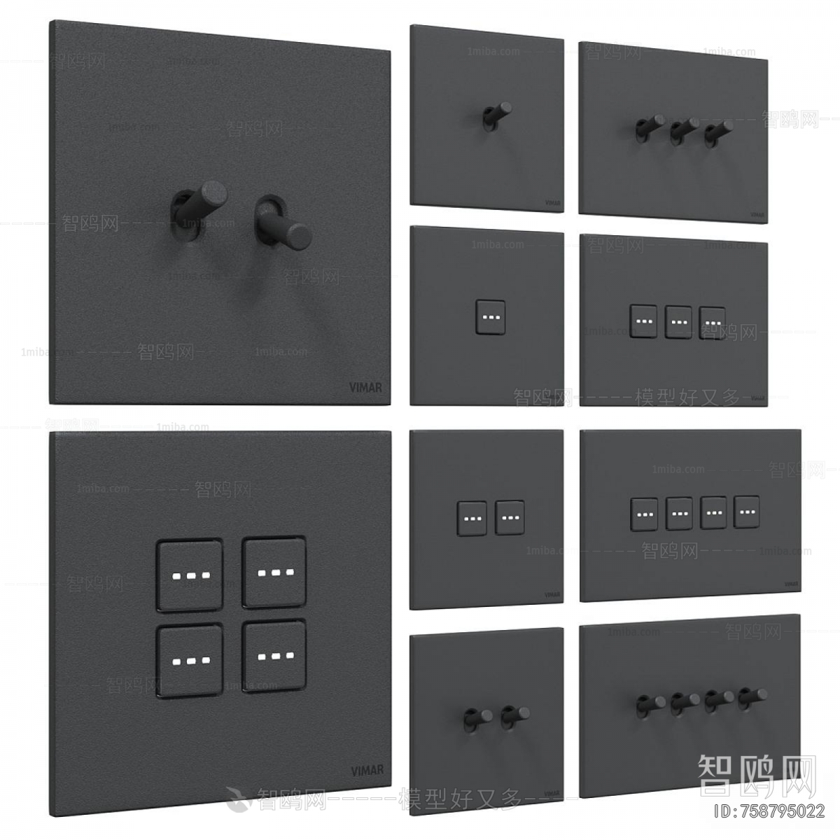 Modern Switch Socket Panel