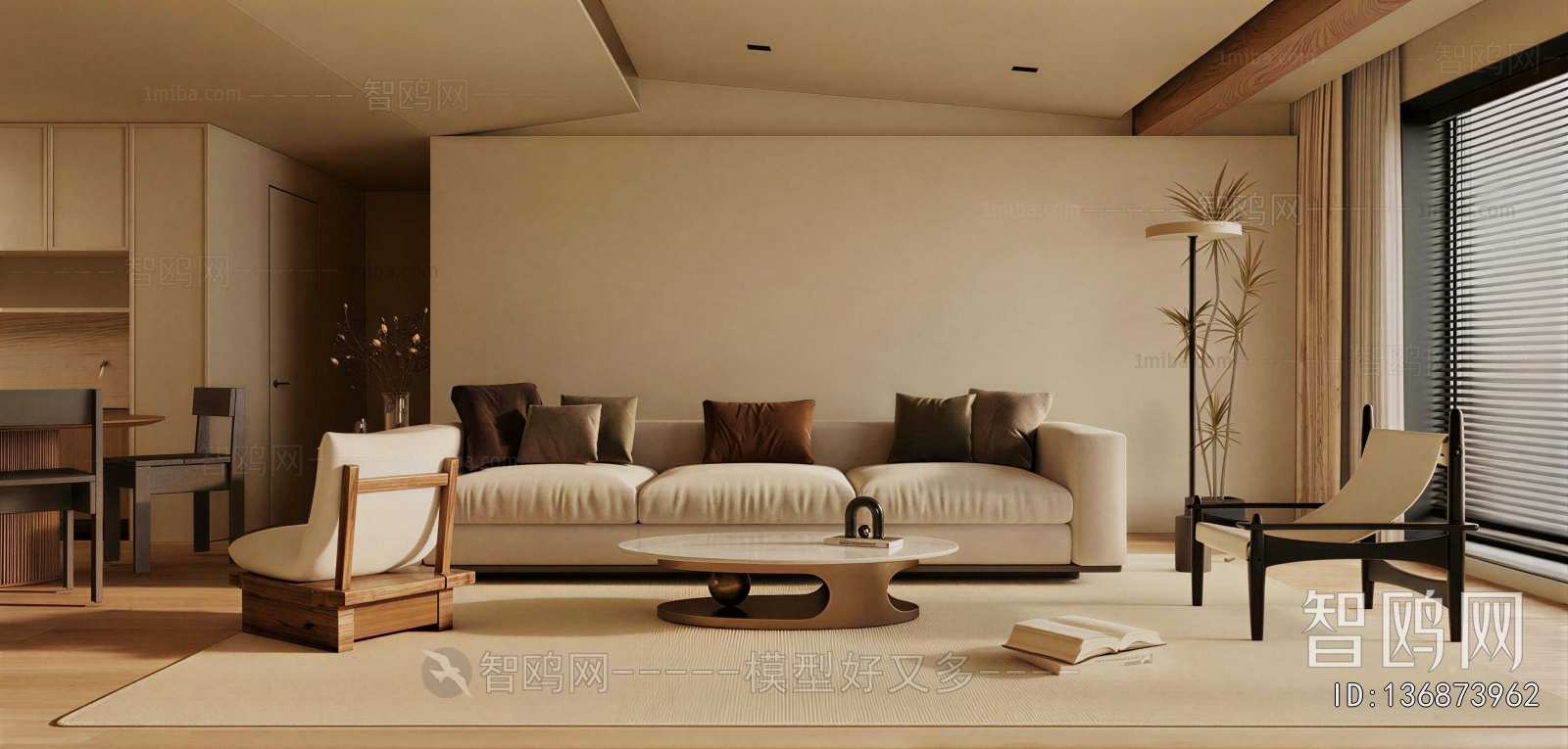 Japanese Style A Living Room