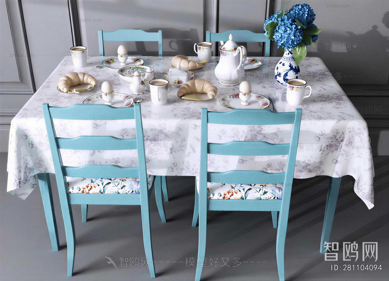 American Style Dining Table And Chairs