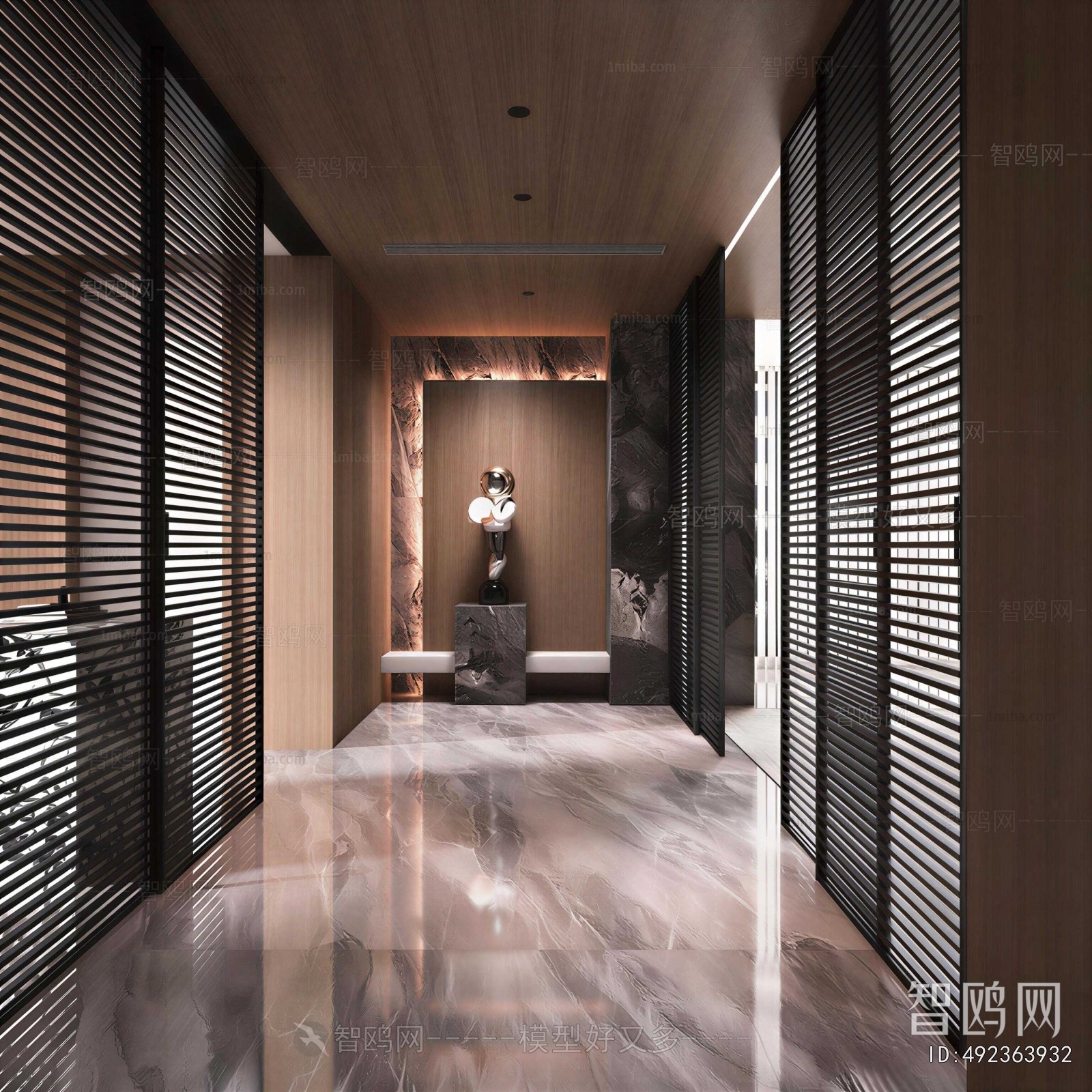 Modern Hallway