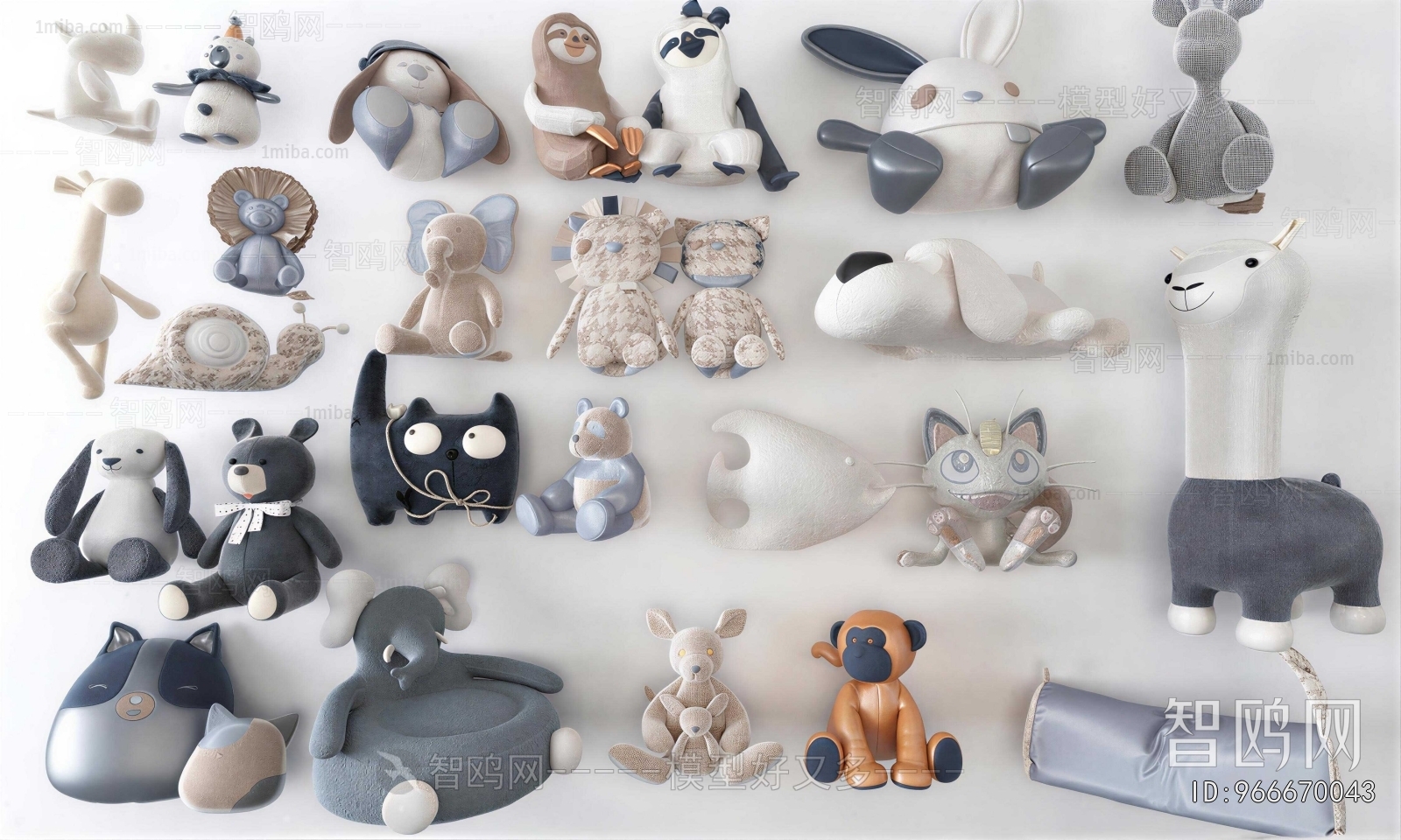 Modern Stuffed Toy