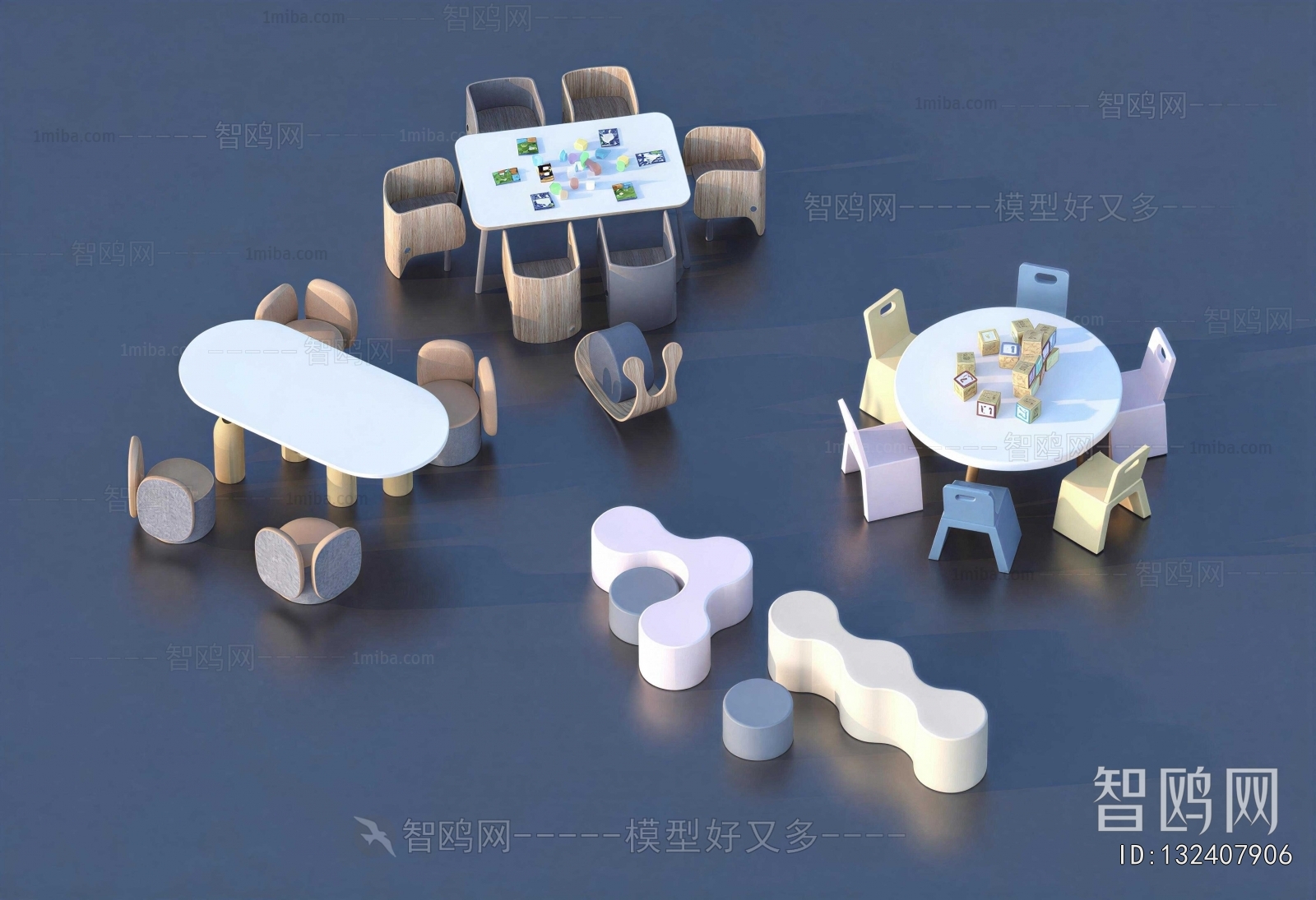 Modern Children's Table/chair
