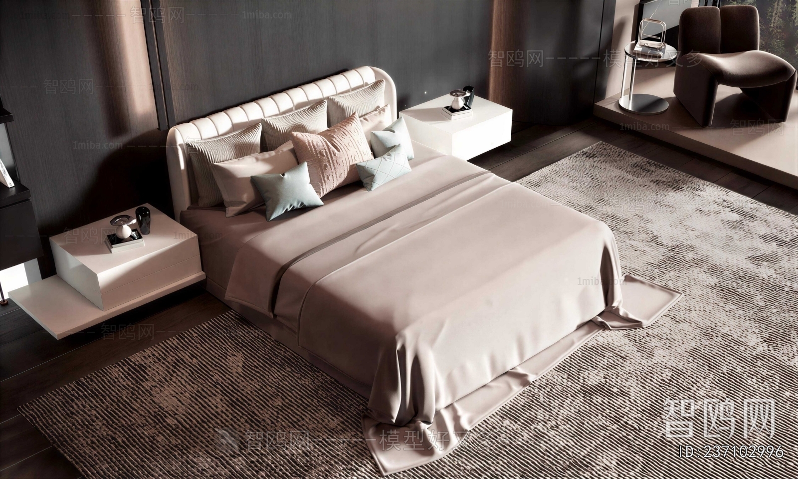 Modern Double Bed