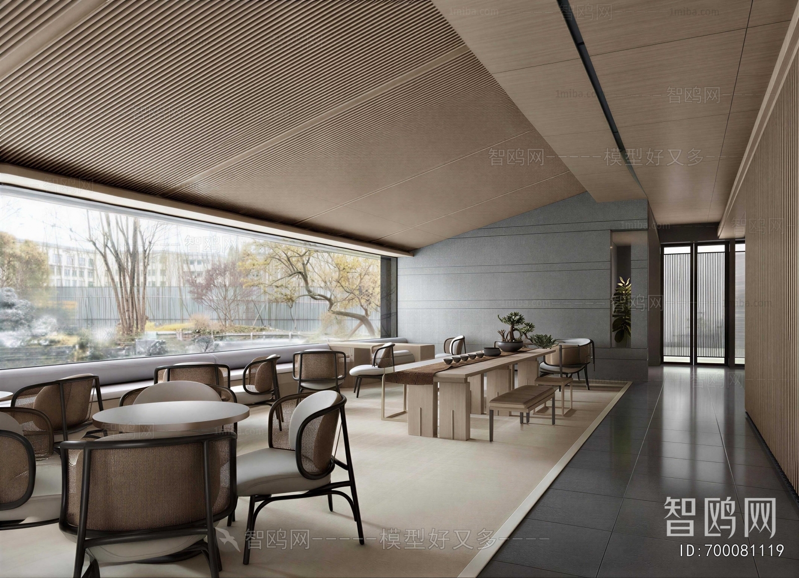 New Chinese Style Teahouse Tea House
