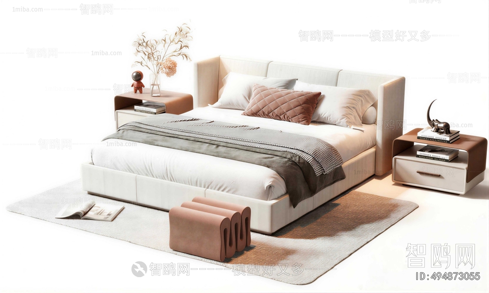 Modern Double Bed