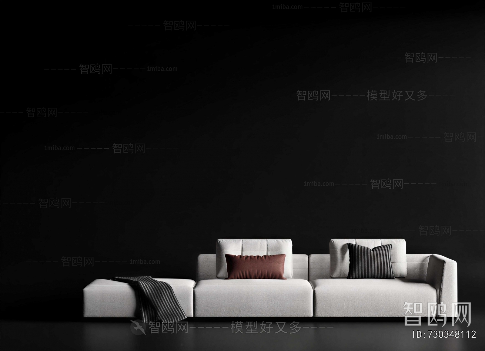 Modern Three-seat Sofa