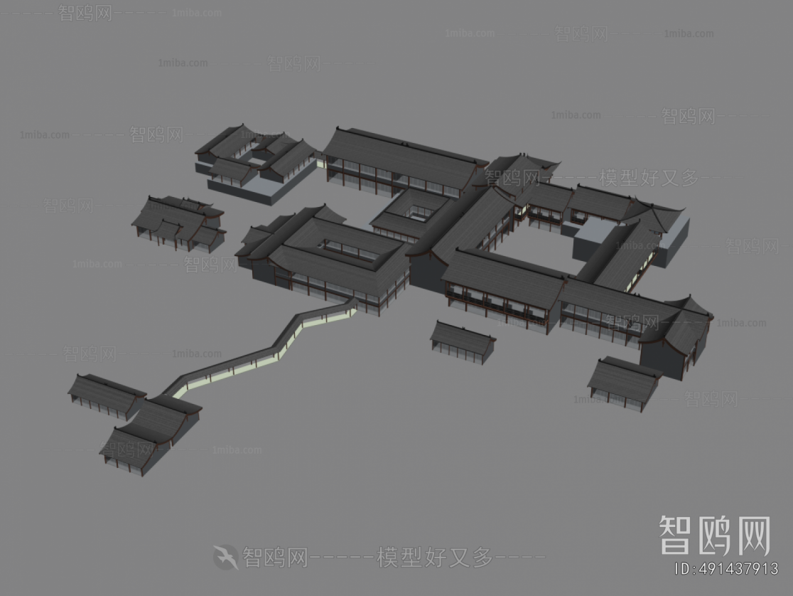 Chinese Style Residential Building