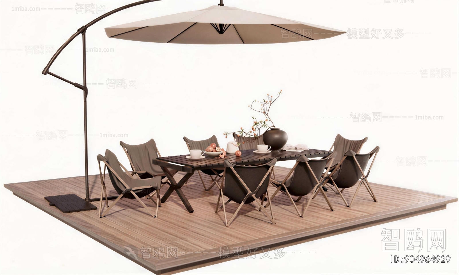 Wabi-sabi Style Outdoor Tables And Chairs