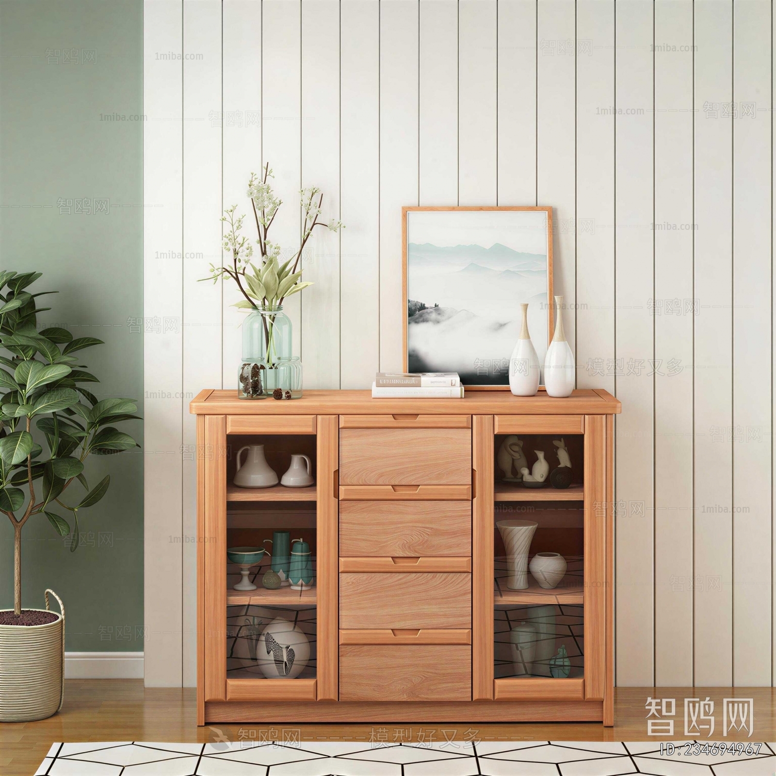 Modern Side Cabinet