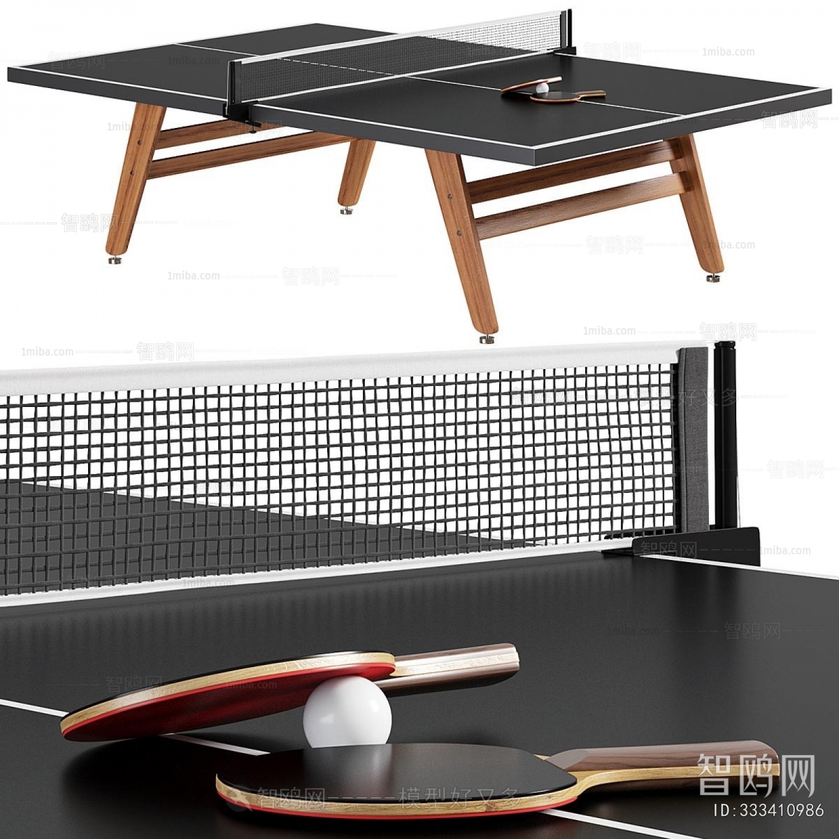 Modern Table-tennis Table