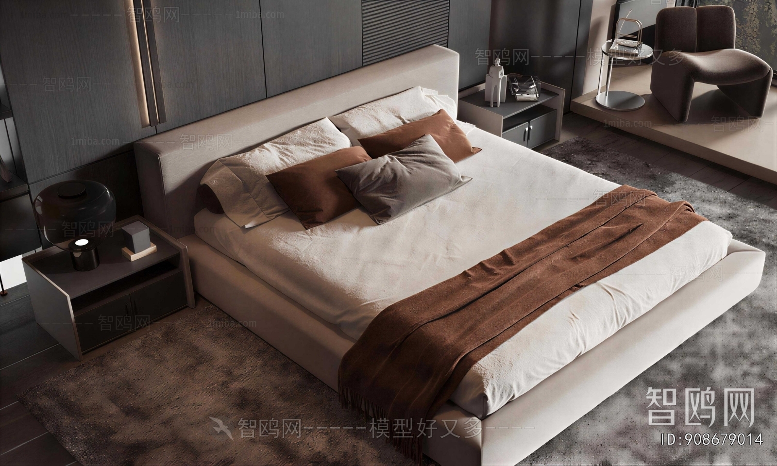 Modern Double Bed