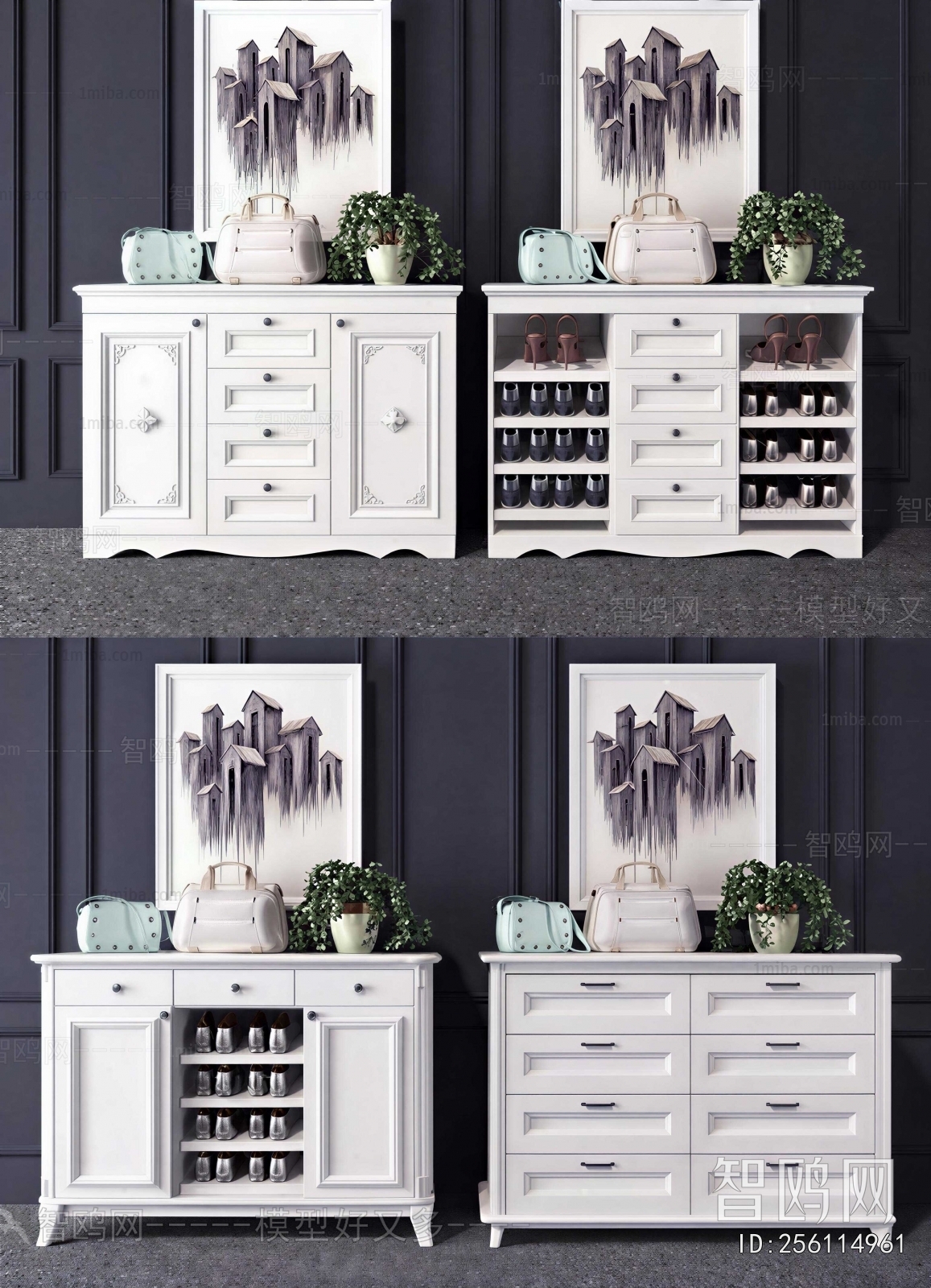 American Style Shoe Cabinet