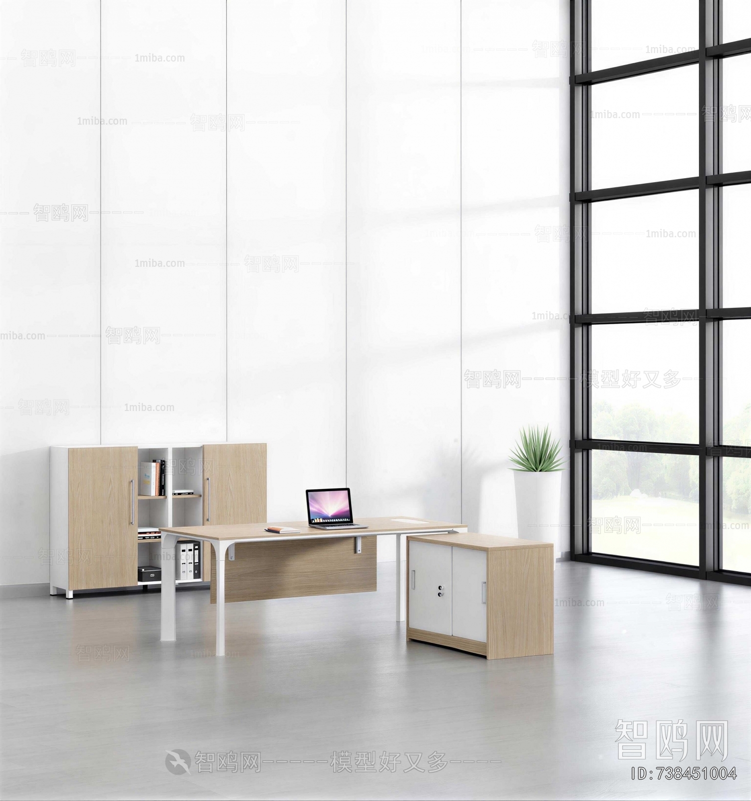 Modern Office Desk And Chair
