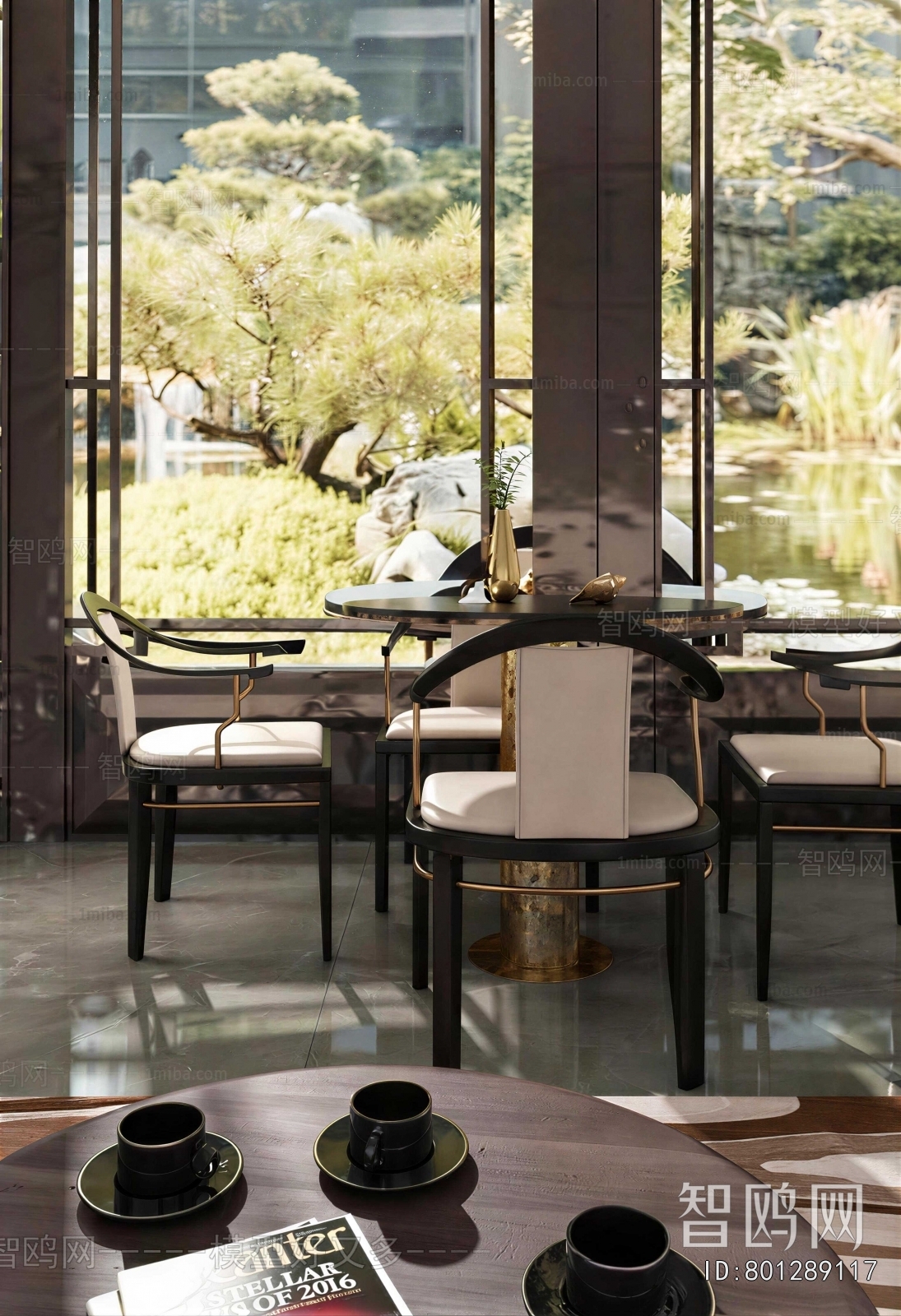 New Chinese Style Leisure Table And Chair