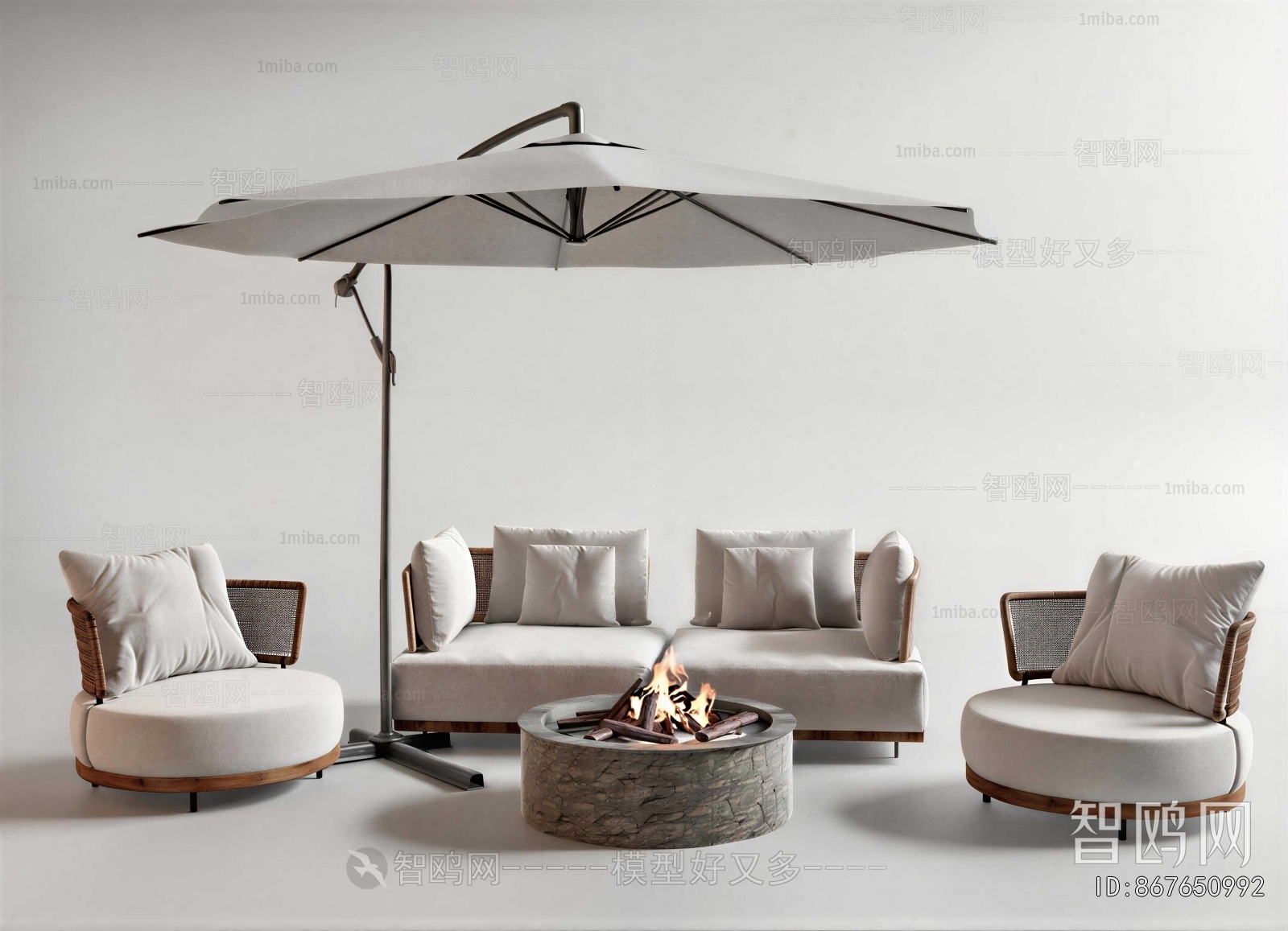 Modern Outdoor Sofa