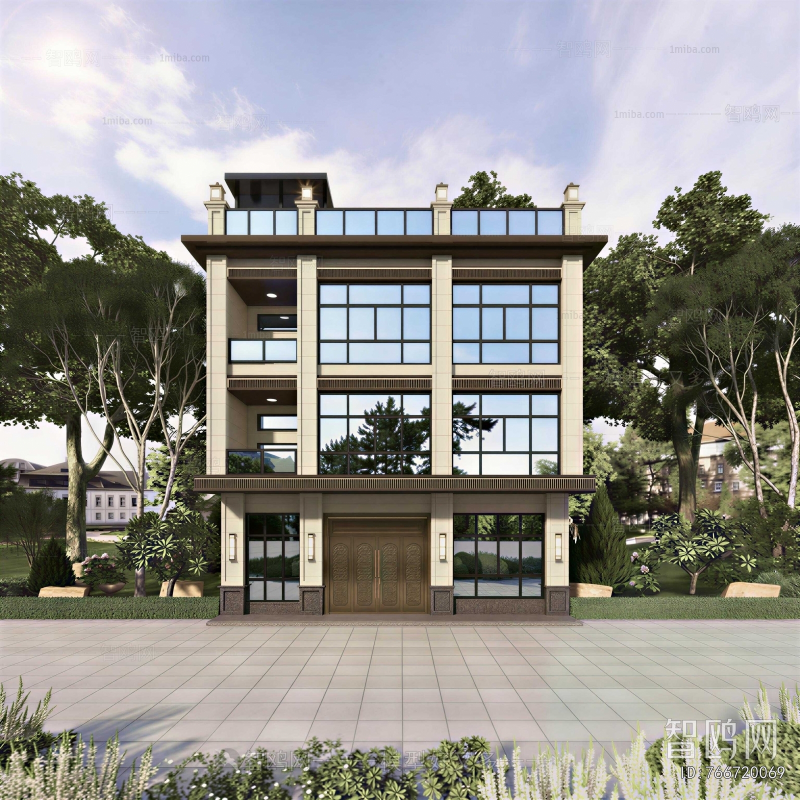 New Chinese Style Detached Villa
