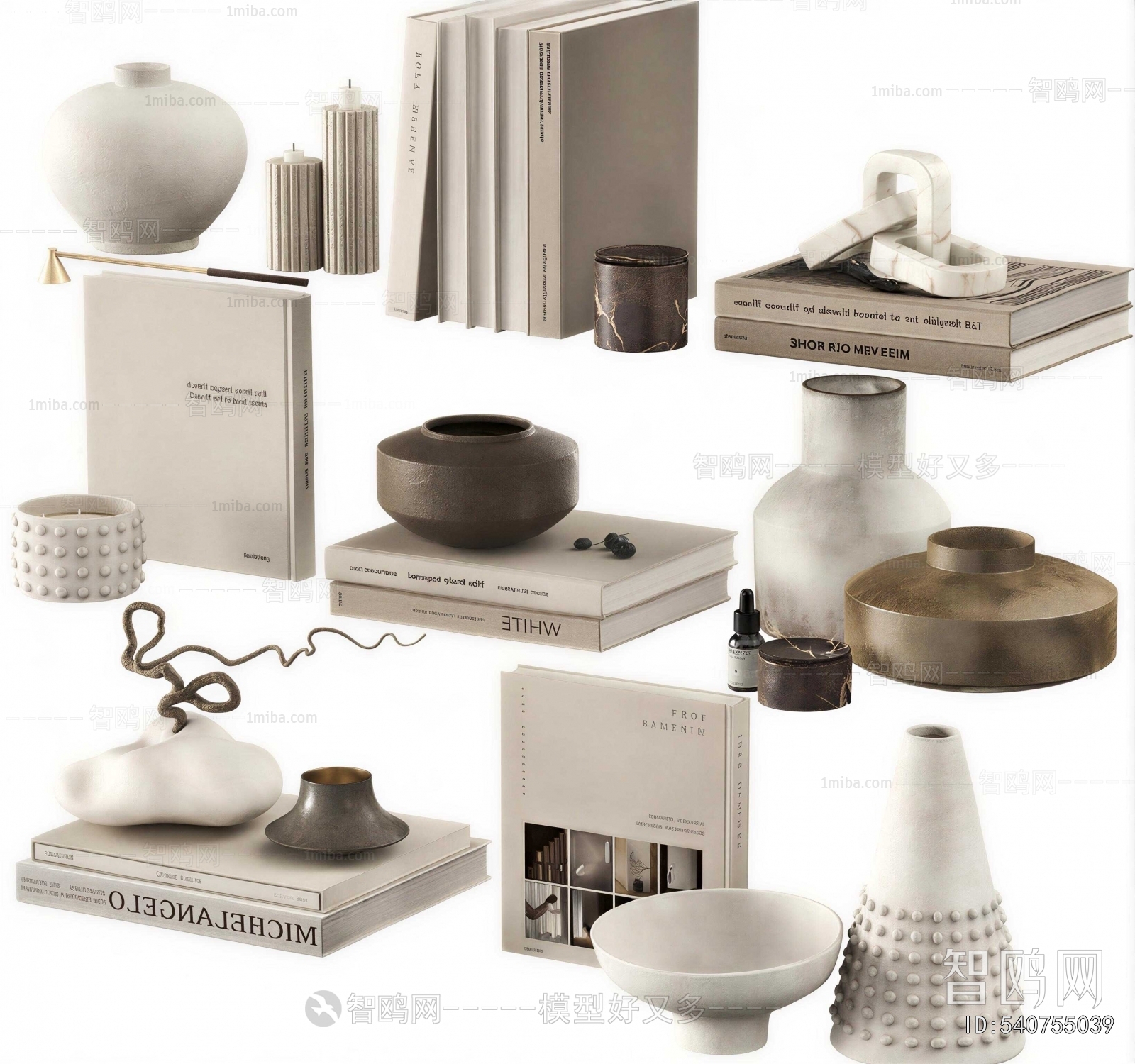 Wabi-sabi Style Decorative Set