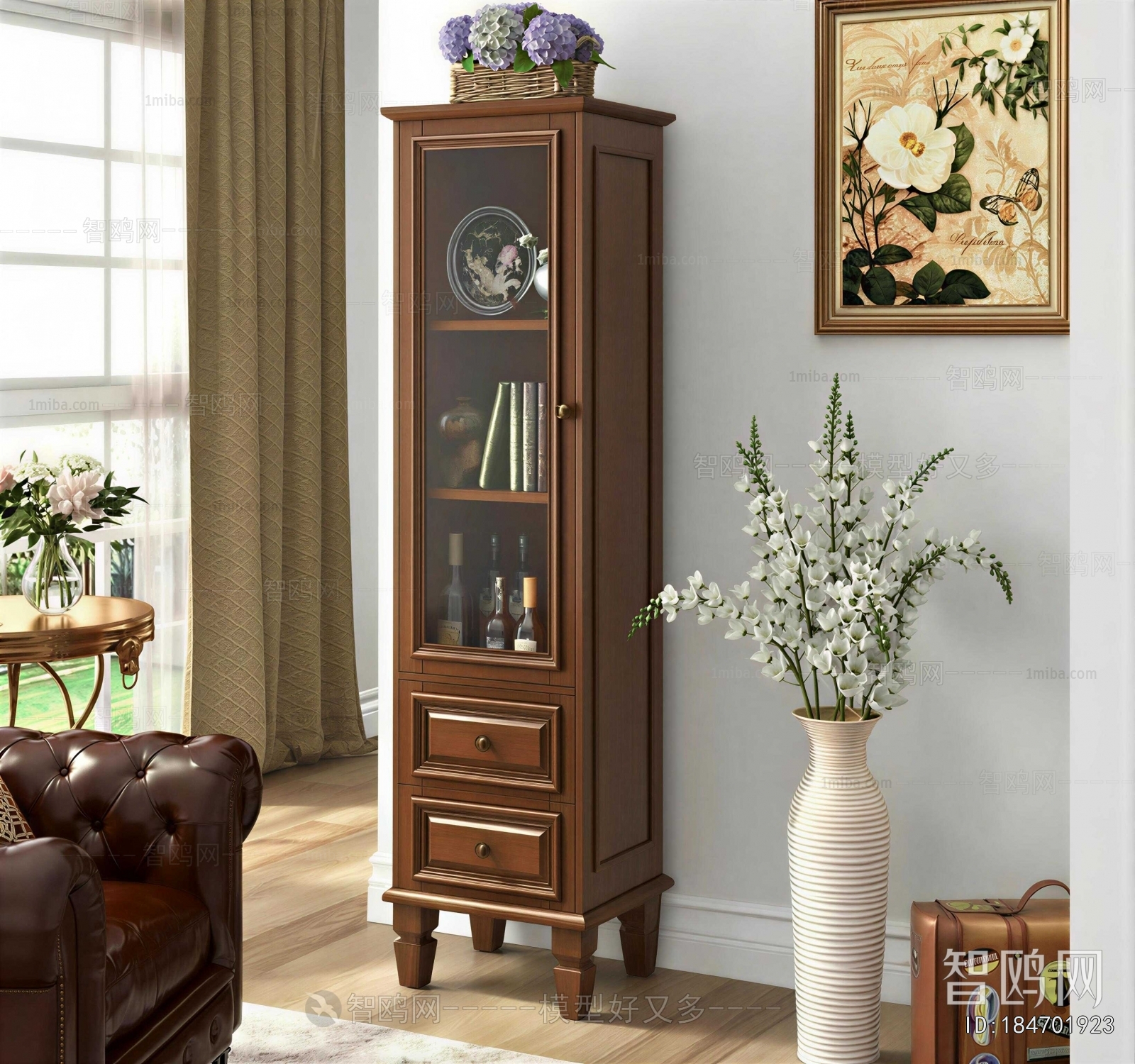 American Style Decorative Cabinet
