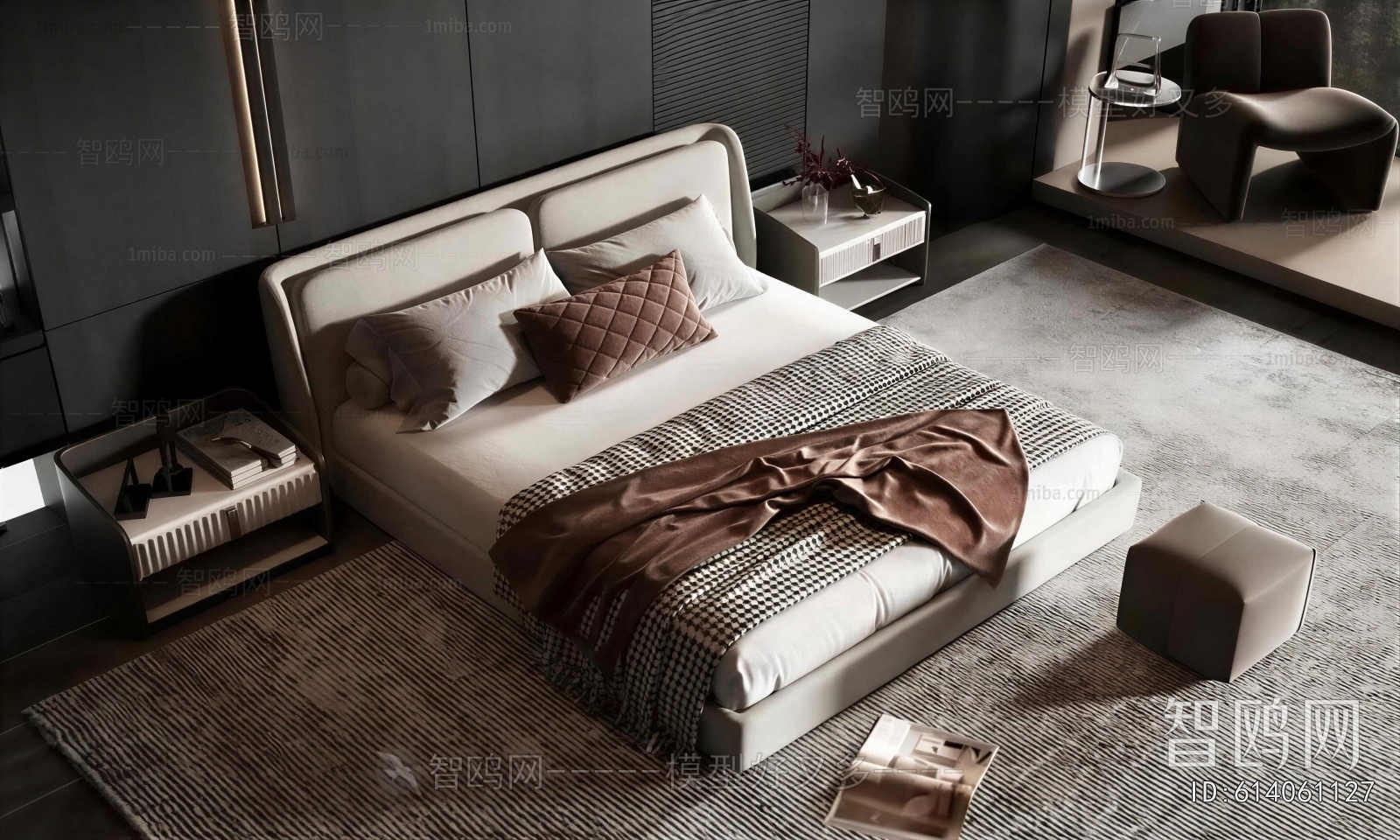 Modern Double Bed
