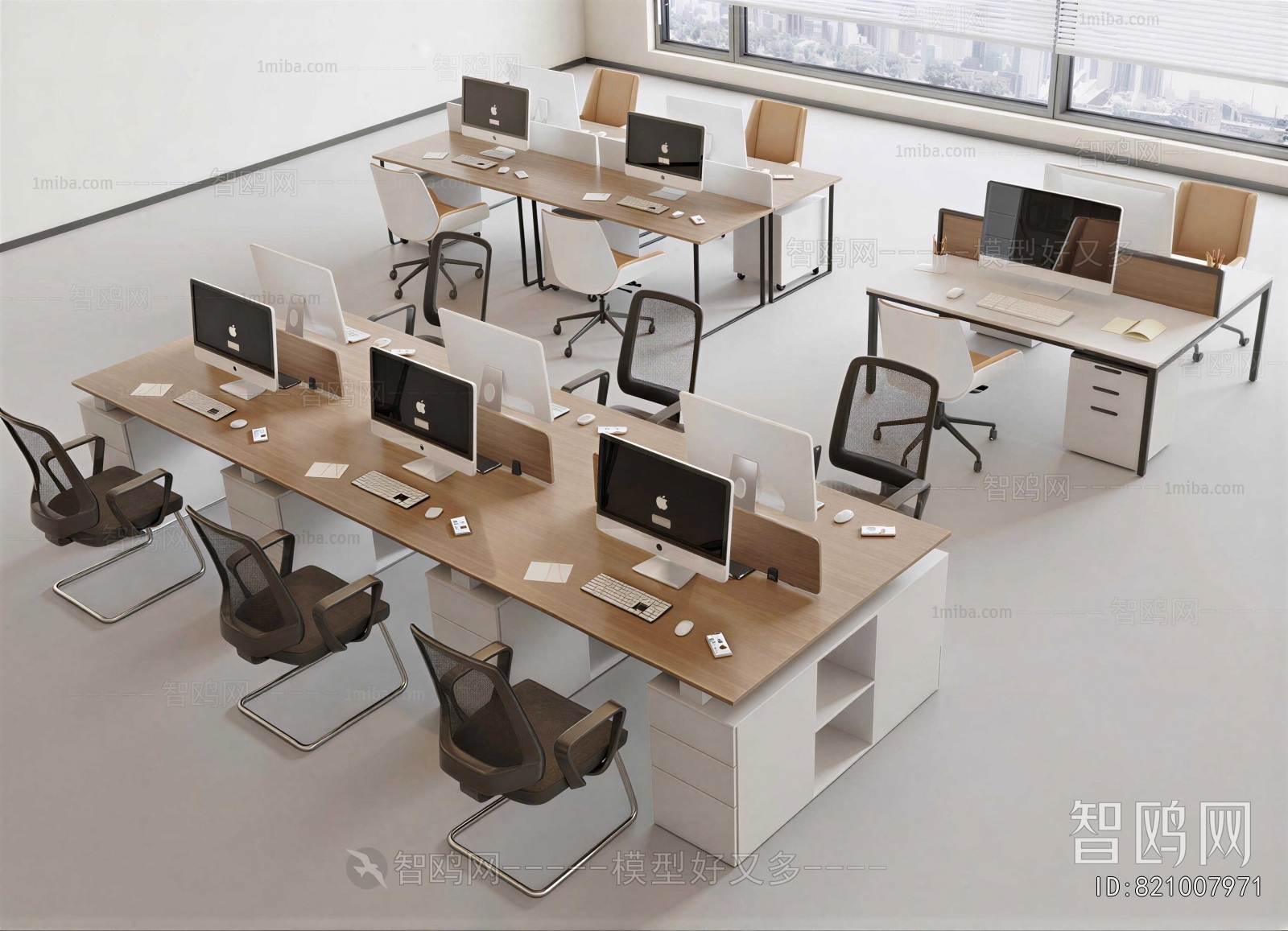 Modern Office Desk And Chair