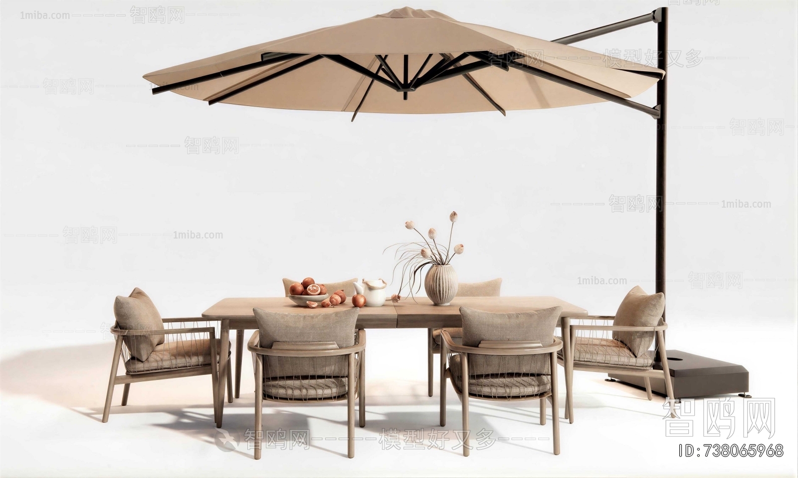 Wabi-sabi Style Outdoor Tables And Chairs