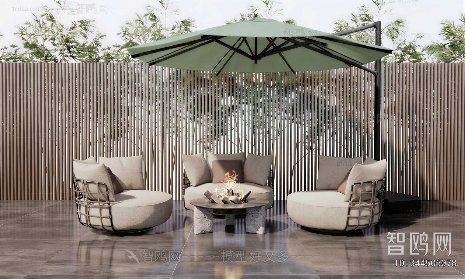 Modern Outdoor Sofa