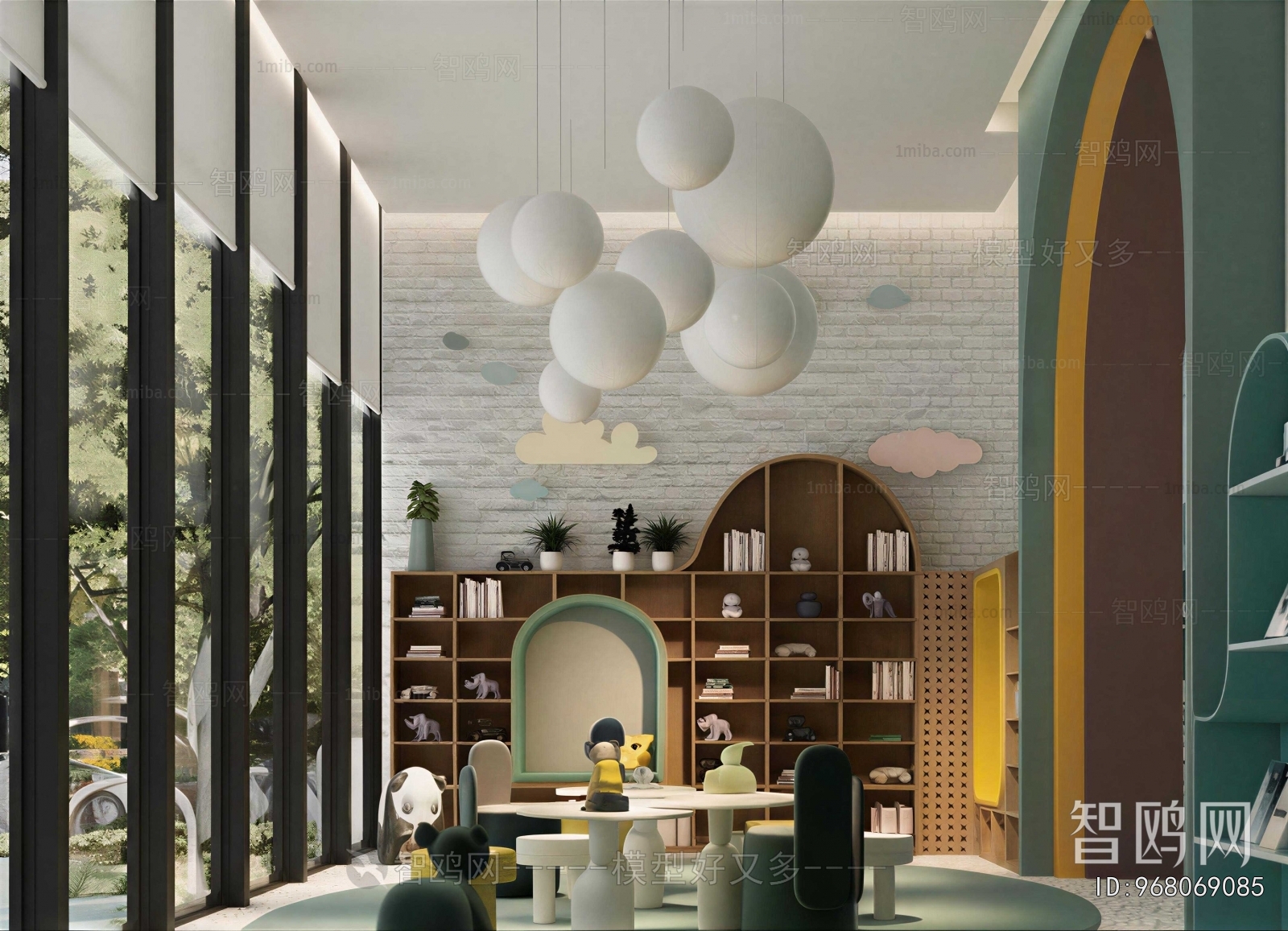 Modern Real Estate Sales Office