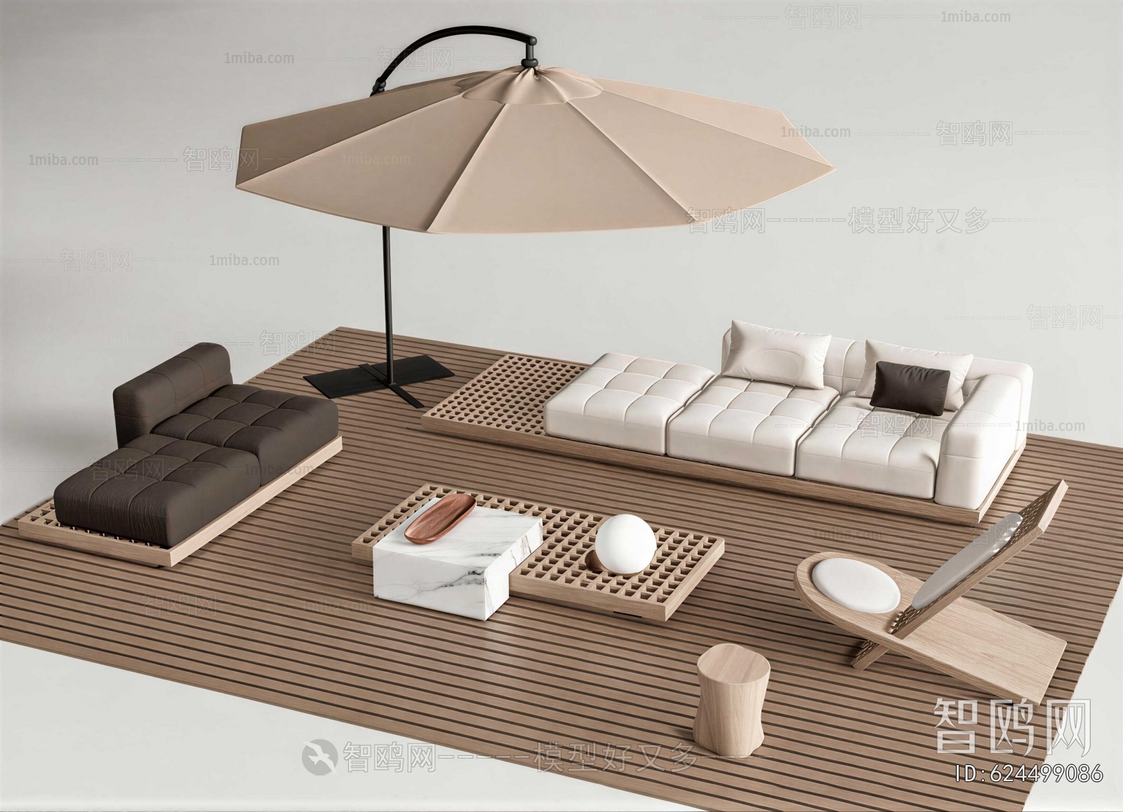 Modern Outdoor Sofa