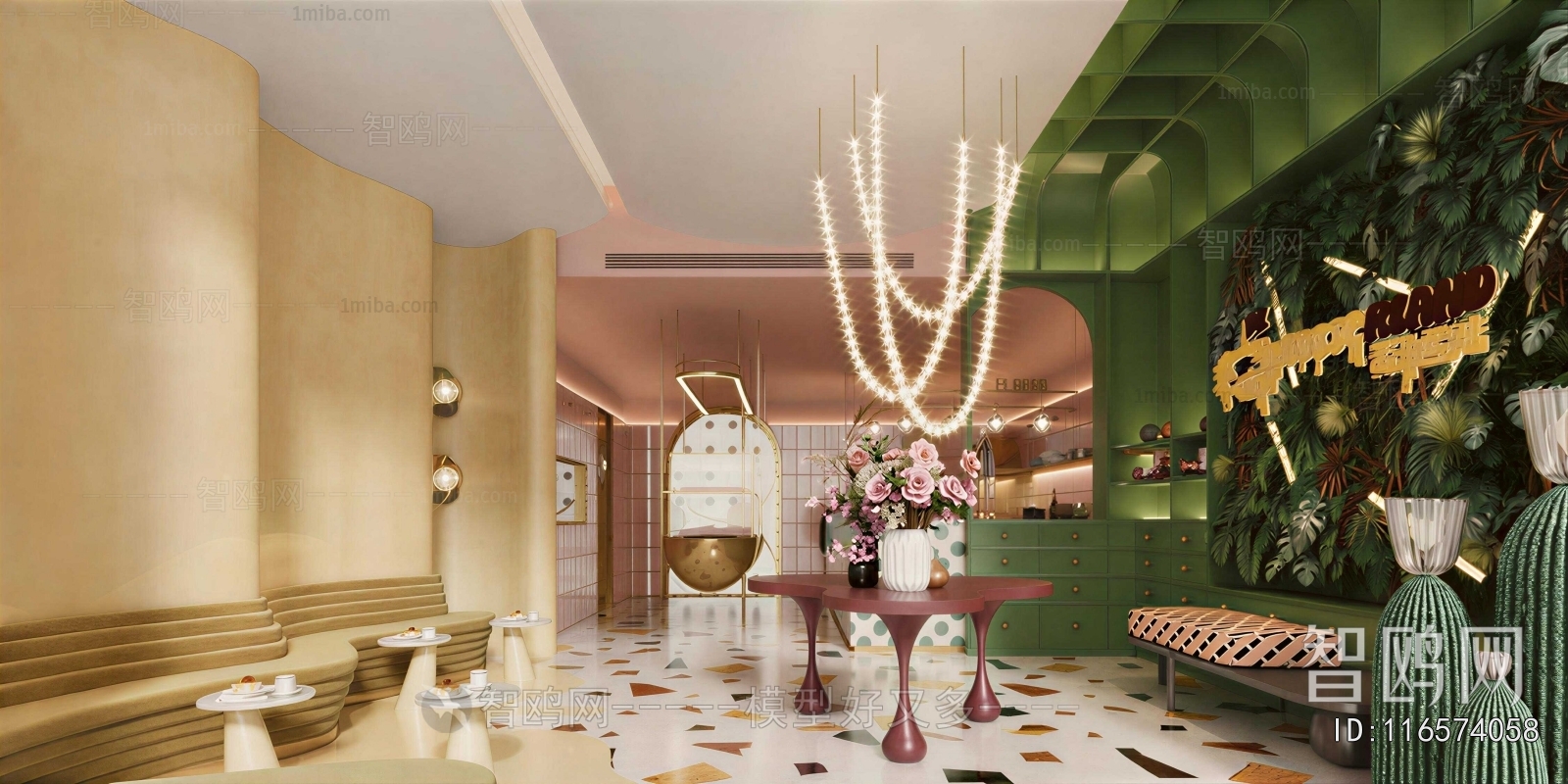Modern Dessert Shop
