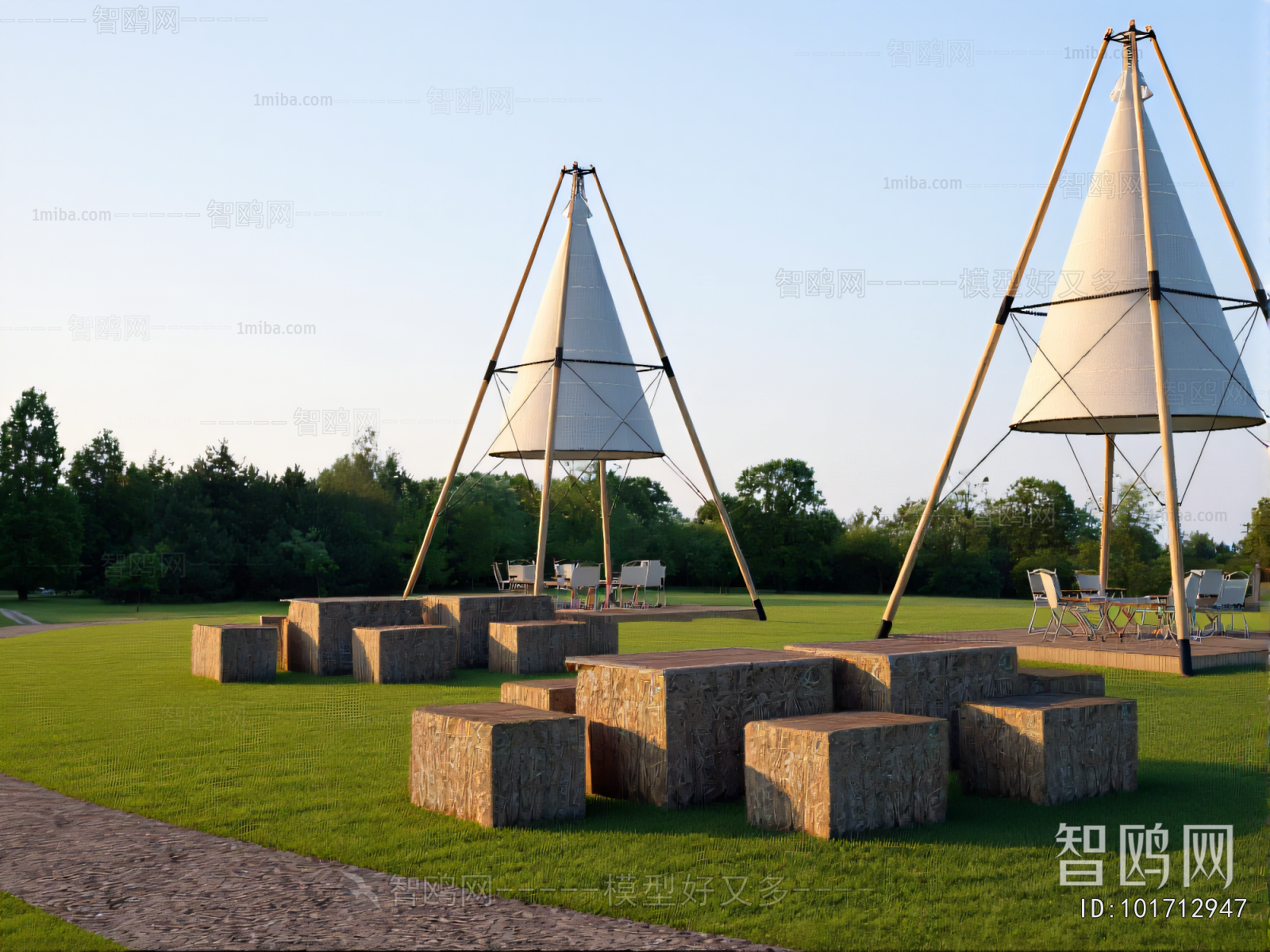 Modern Sculpture Sketch
