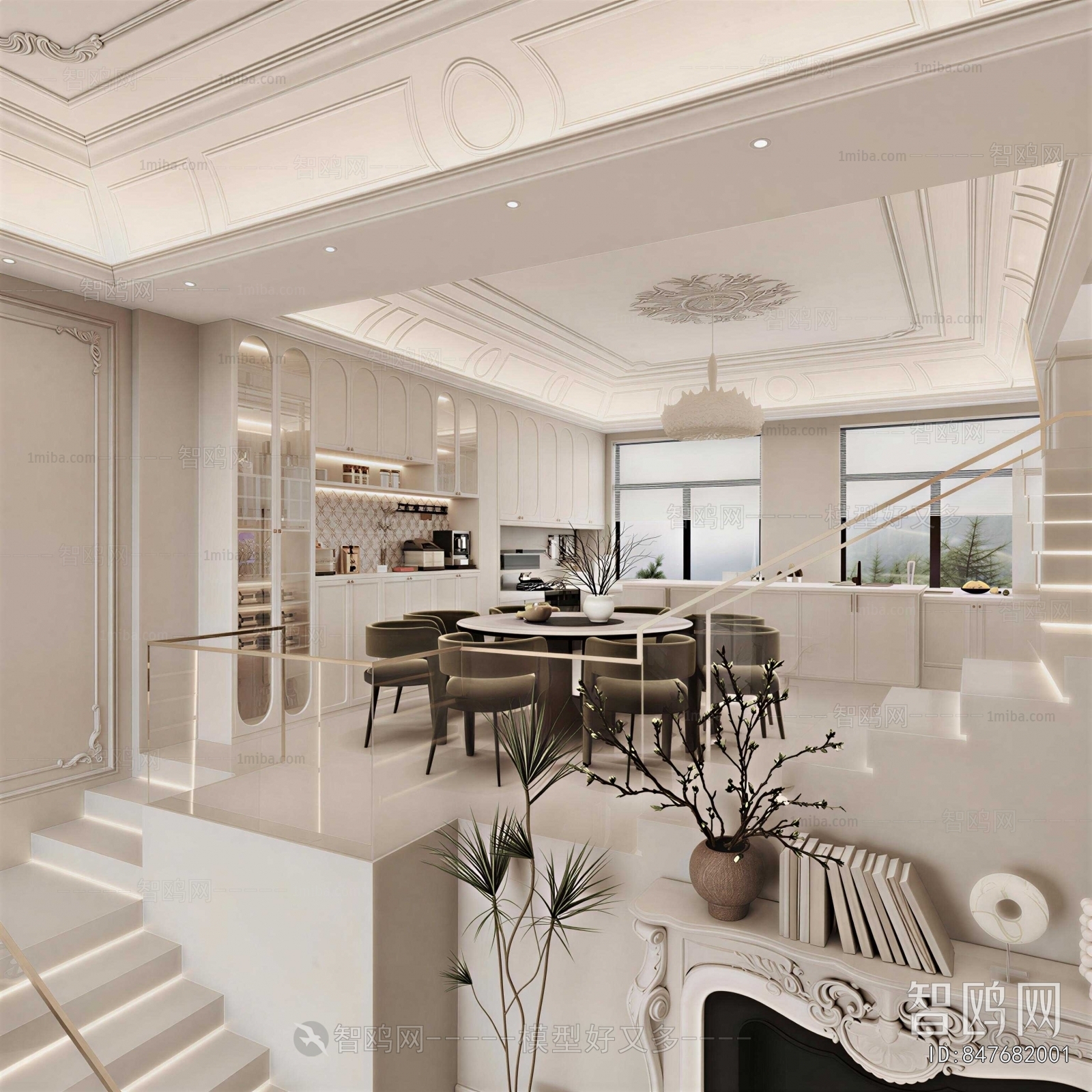 French Style Dining Room