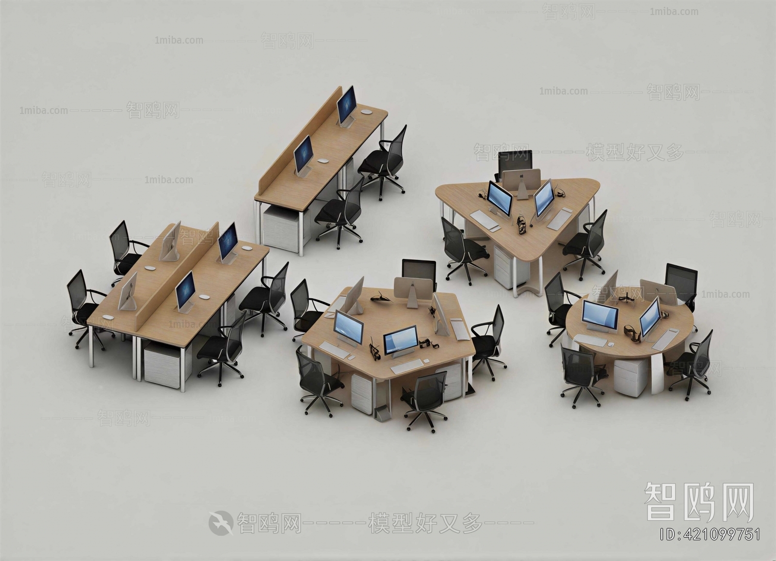 Modern Office Desk And Chair