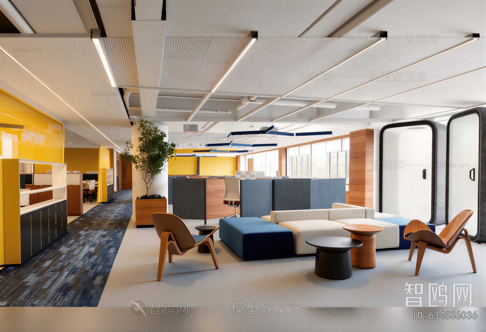 Modern Office Rest Area
