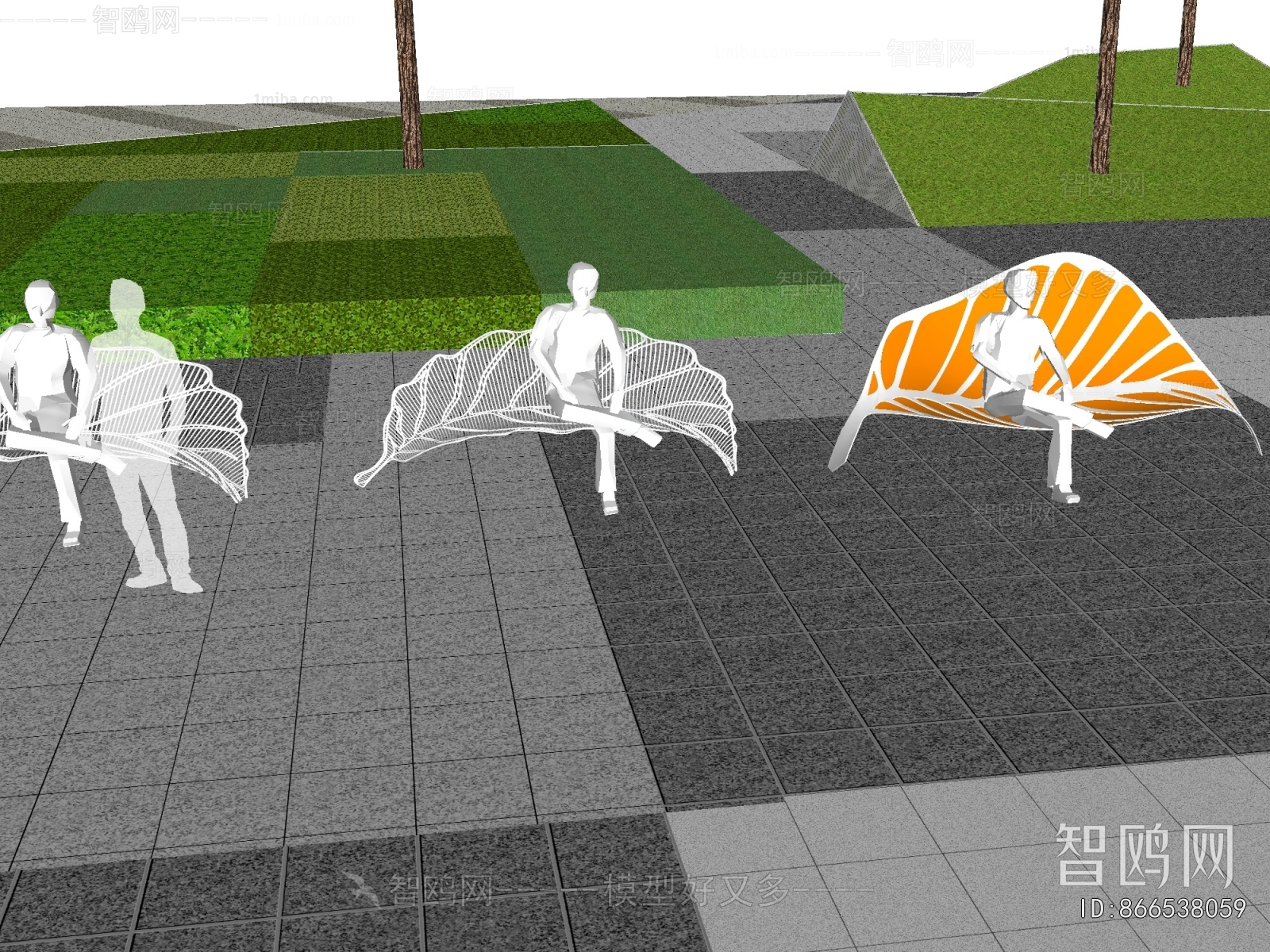 Modern Sculpture Sketch