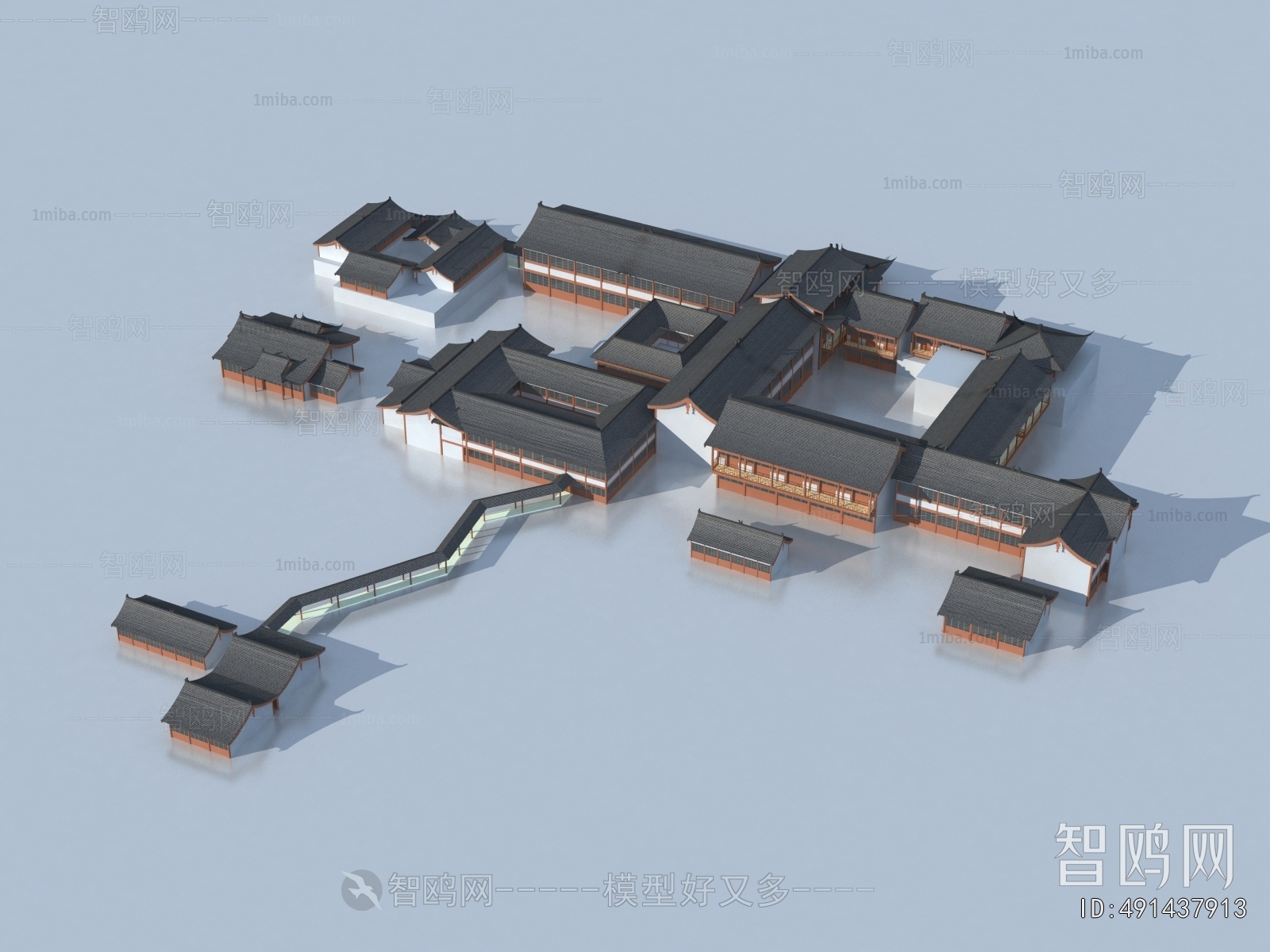 Chinese Style Residential Building