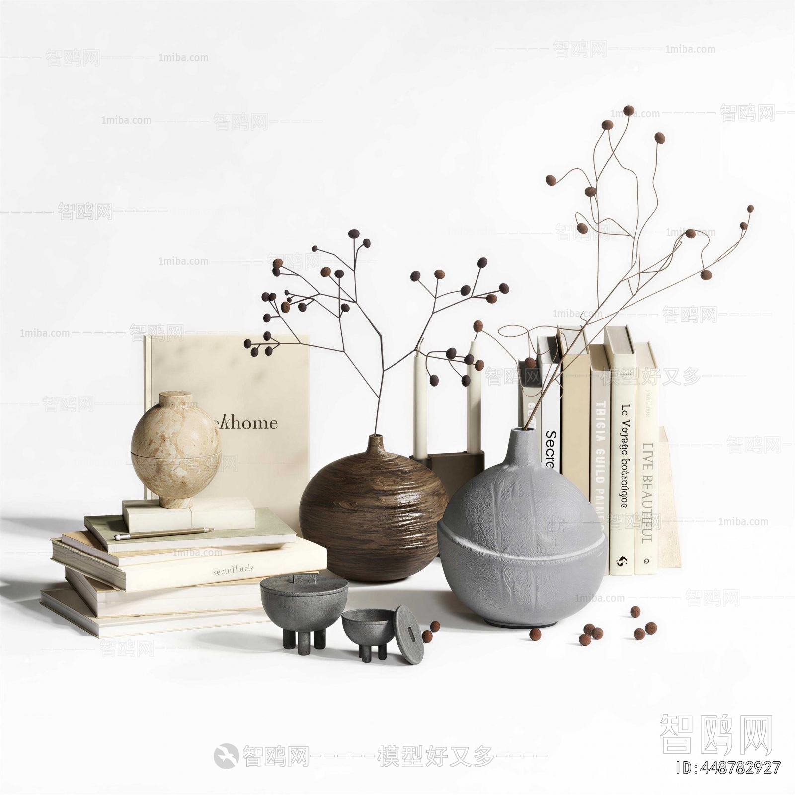 Wabi-sabi Style Decorative Set