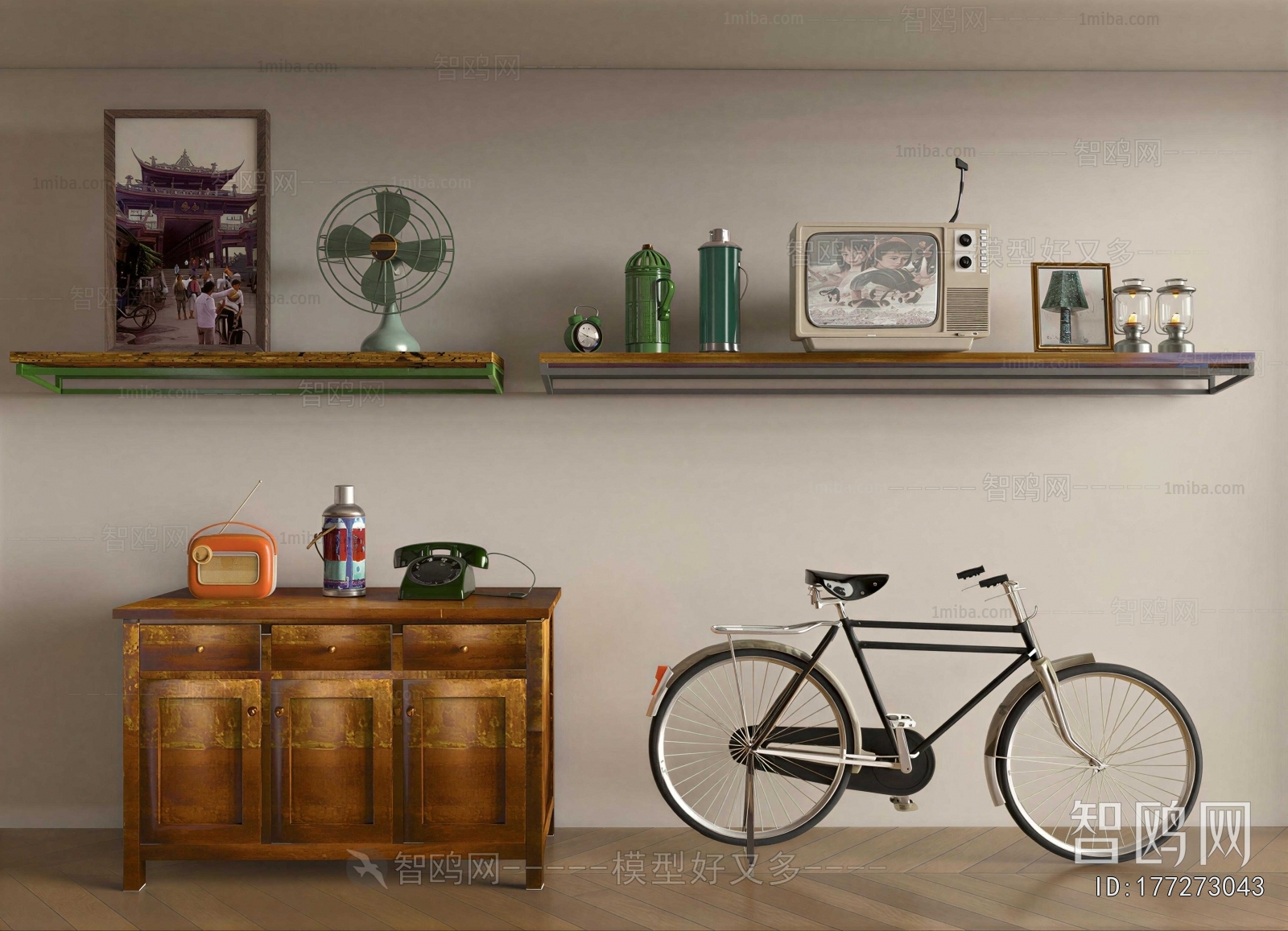 Modern Retro Style Other