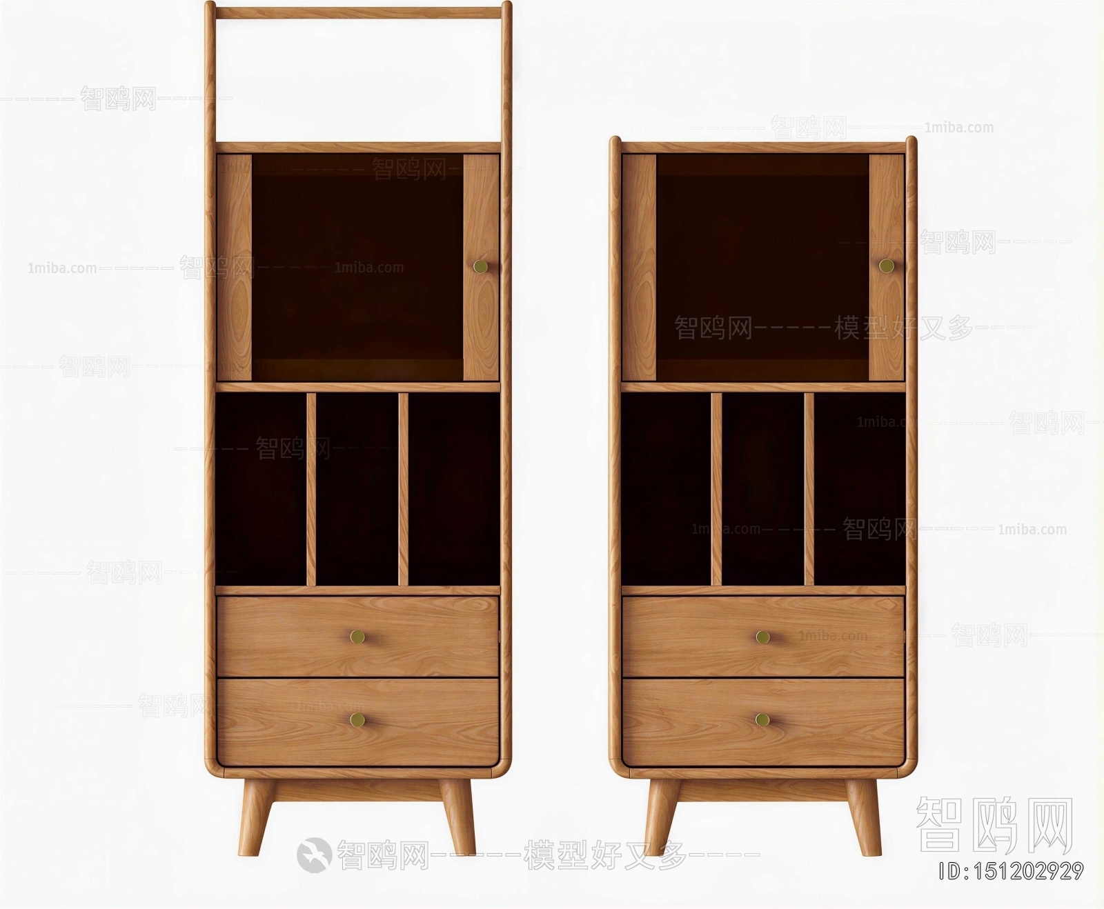 Nordic Style Bookcase