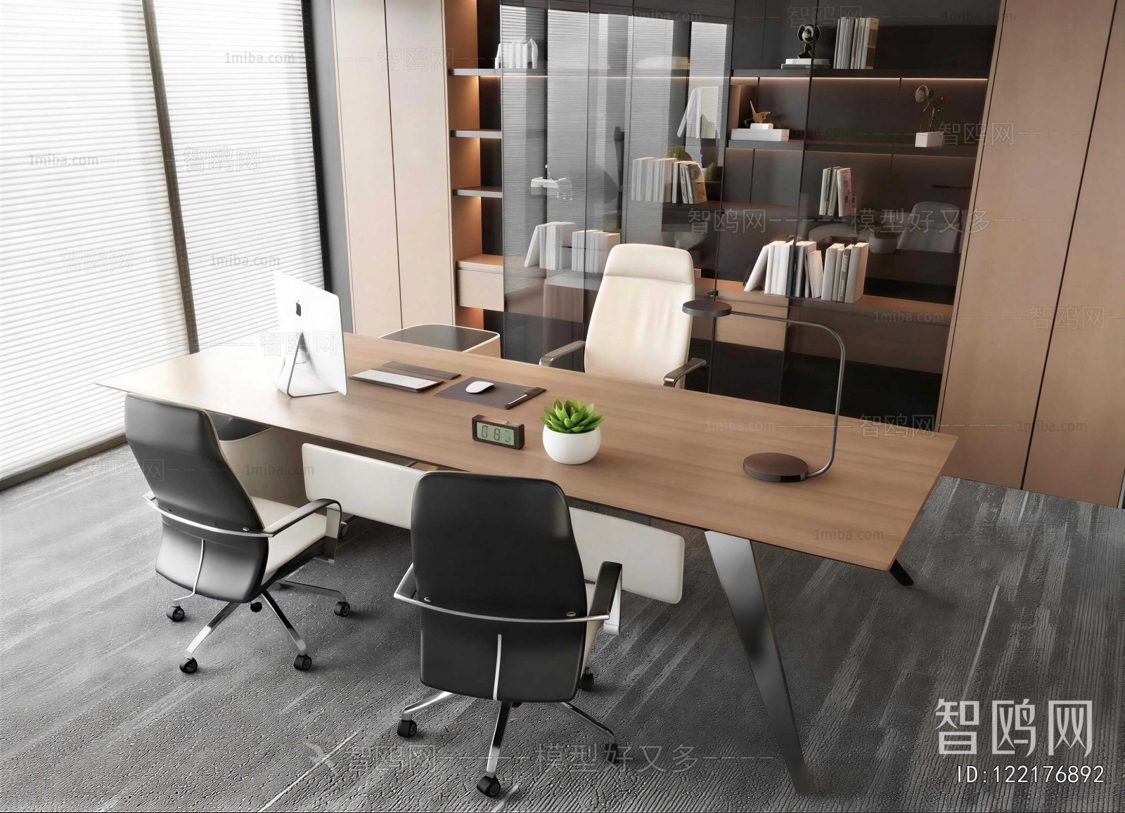 Modern Office Desk And Chair