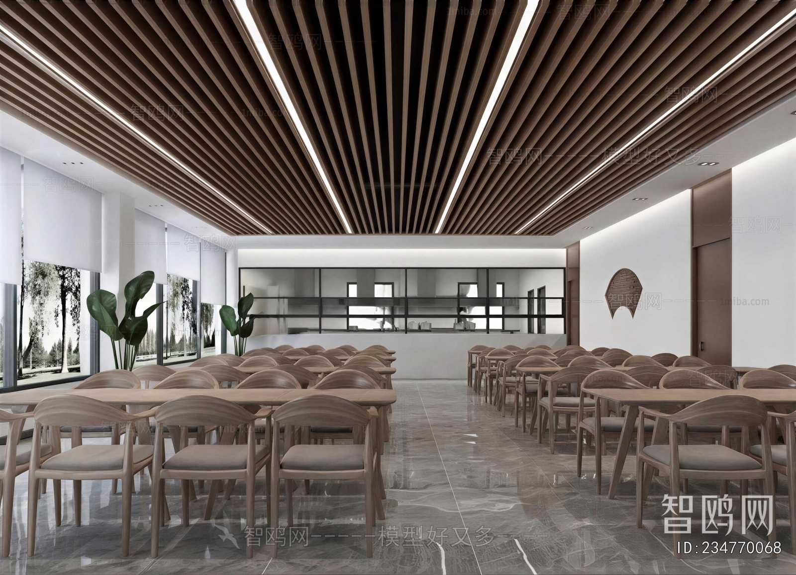 Modern Office Canteen