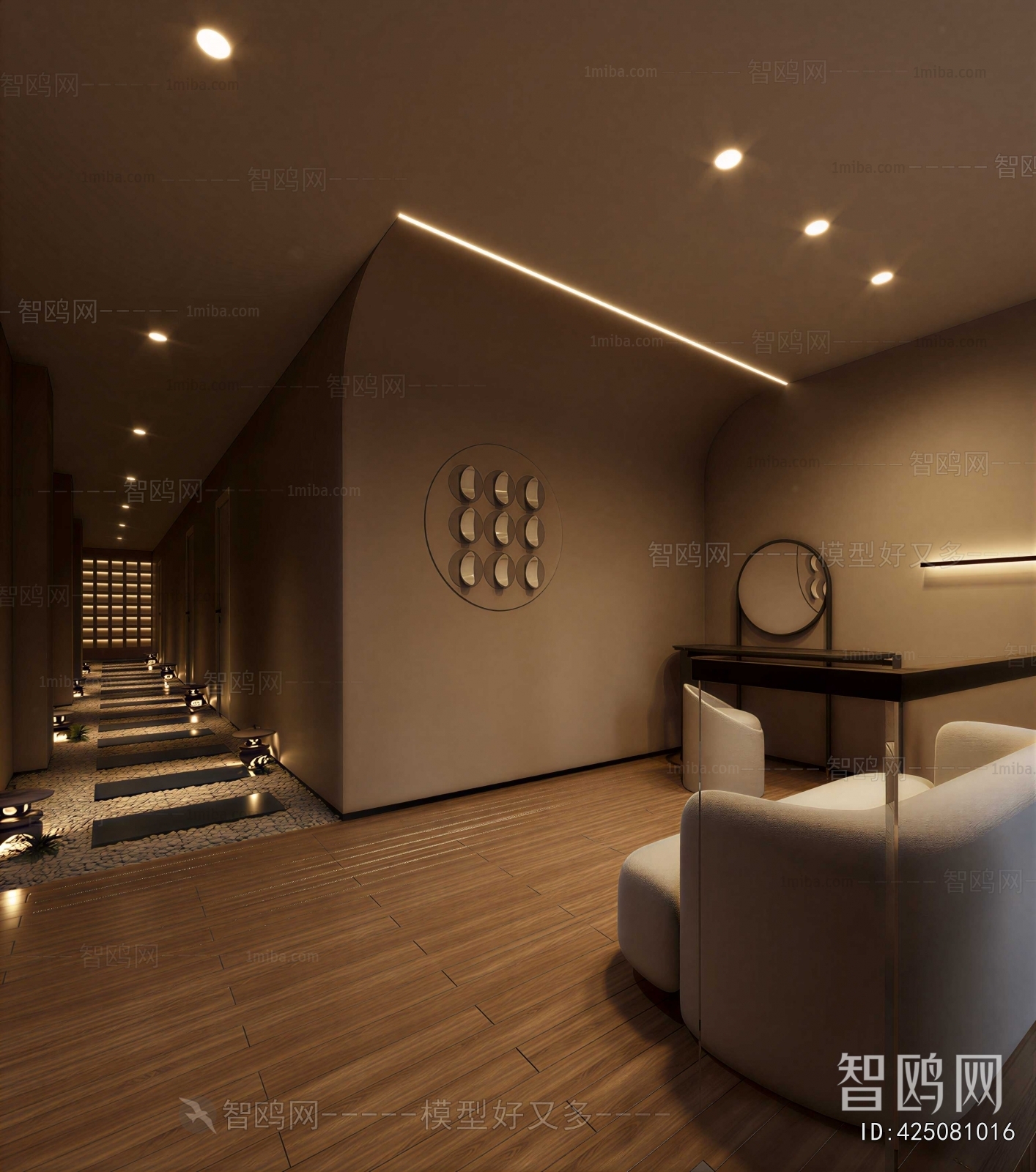 Wabi-sabi Style Beauty Salon