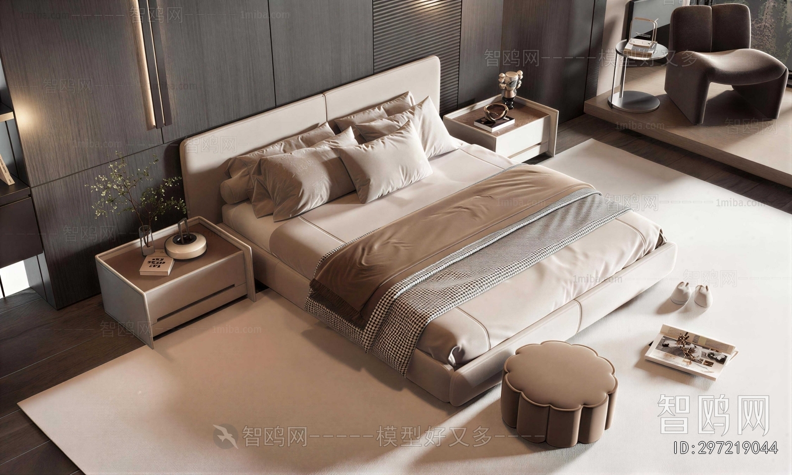 Modern Double Bed