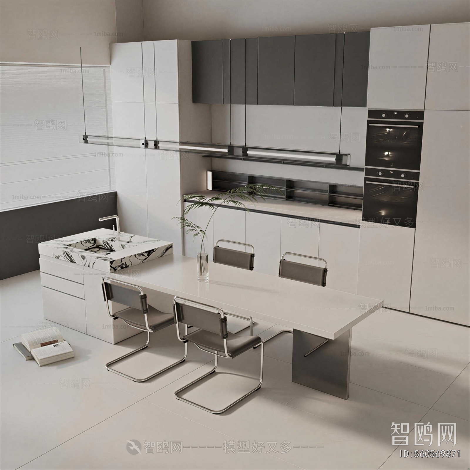 Modern The Kitchen