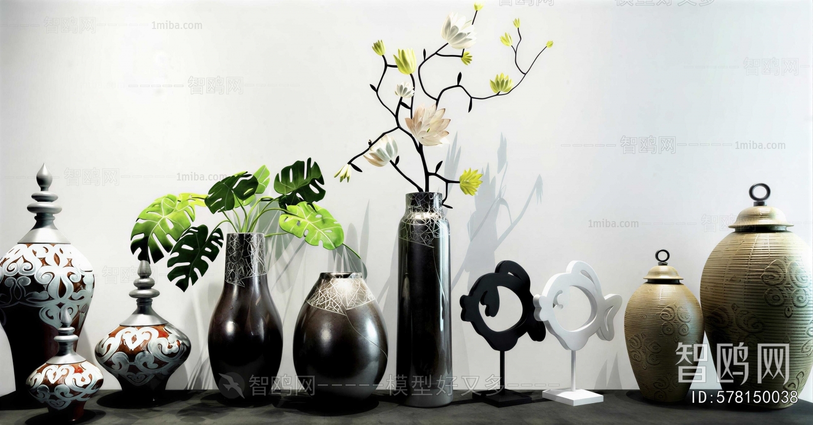 New Chinese Style Decorative Set