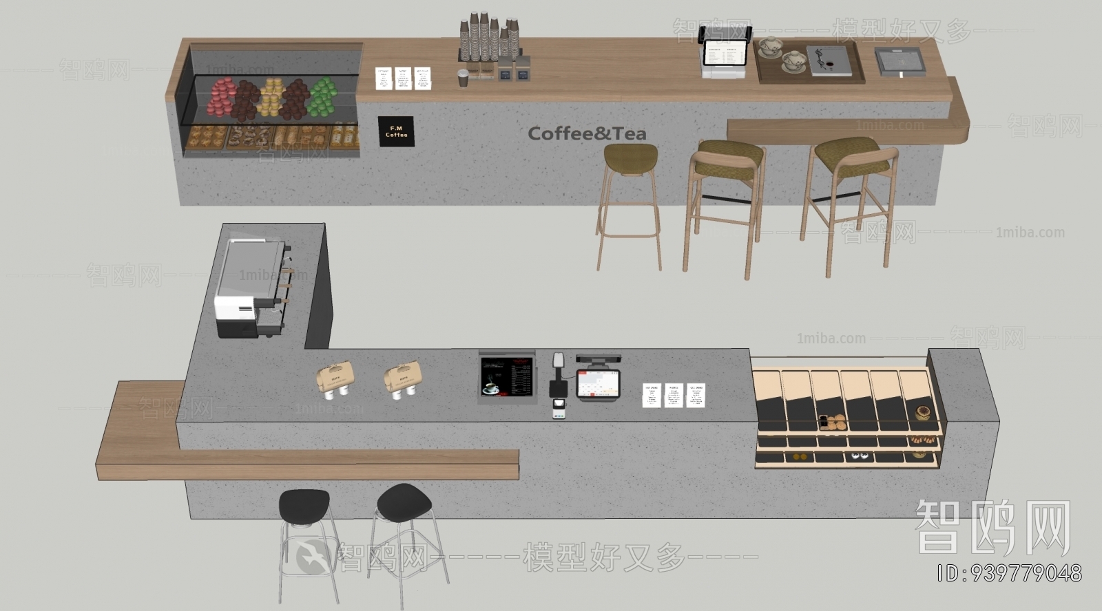 Modern Counter Bar