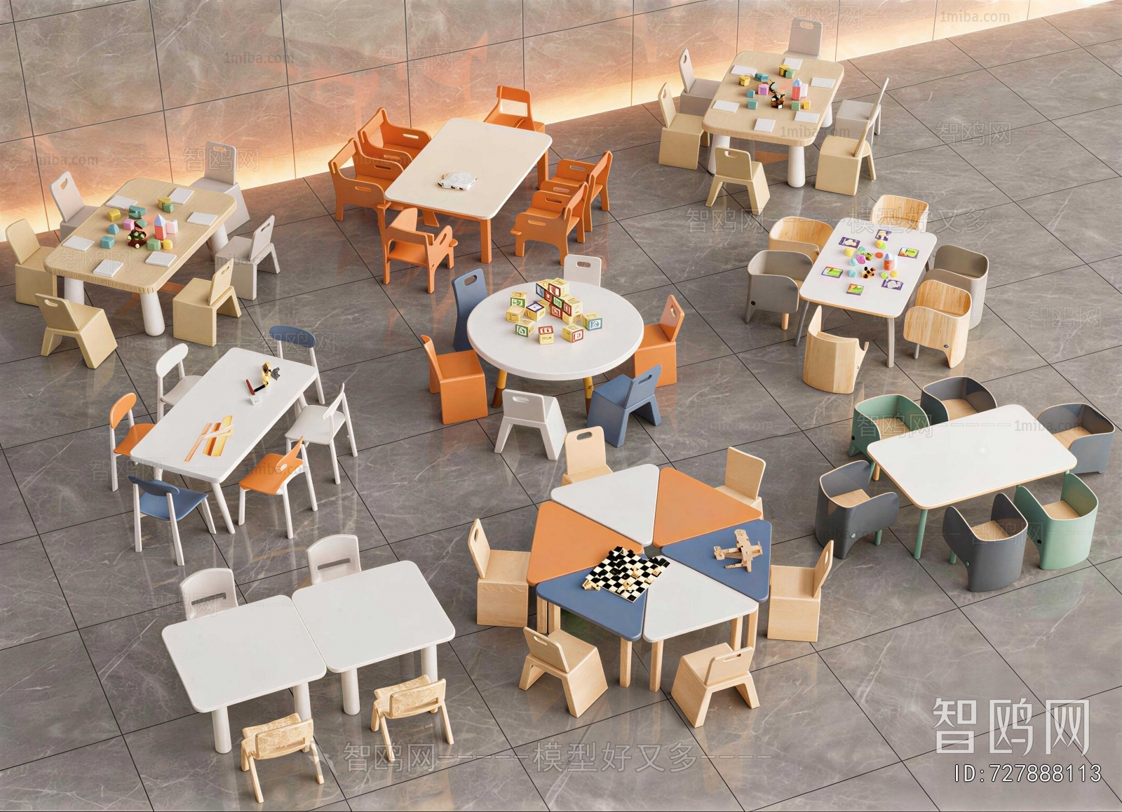 Modern Children's Table/chair