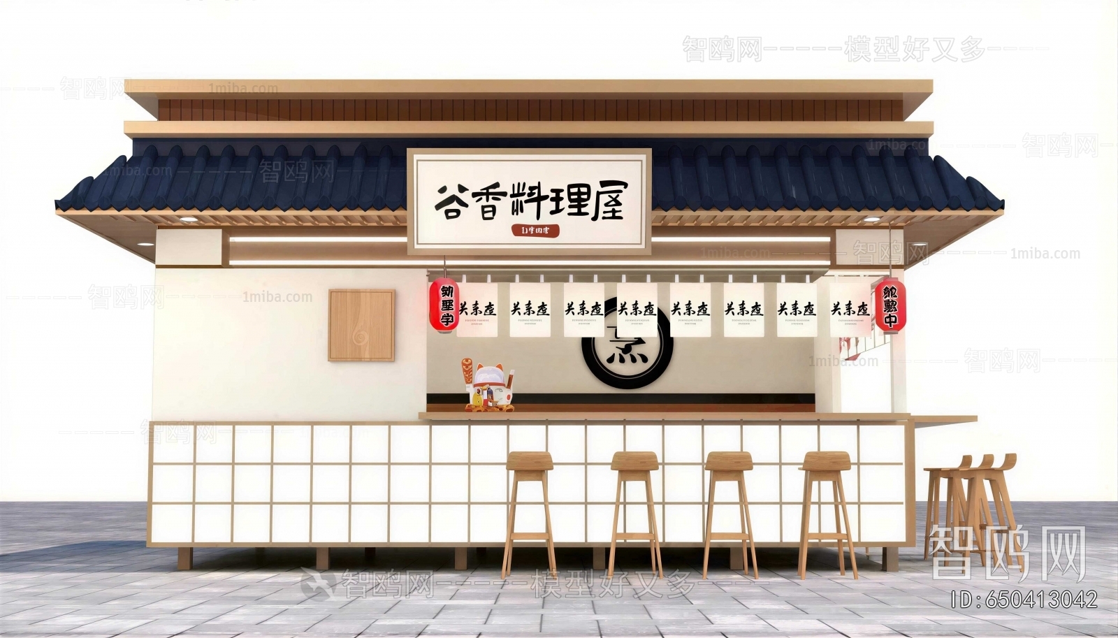 Japanese Style Facade Element